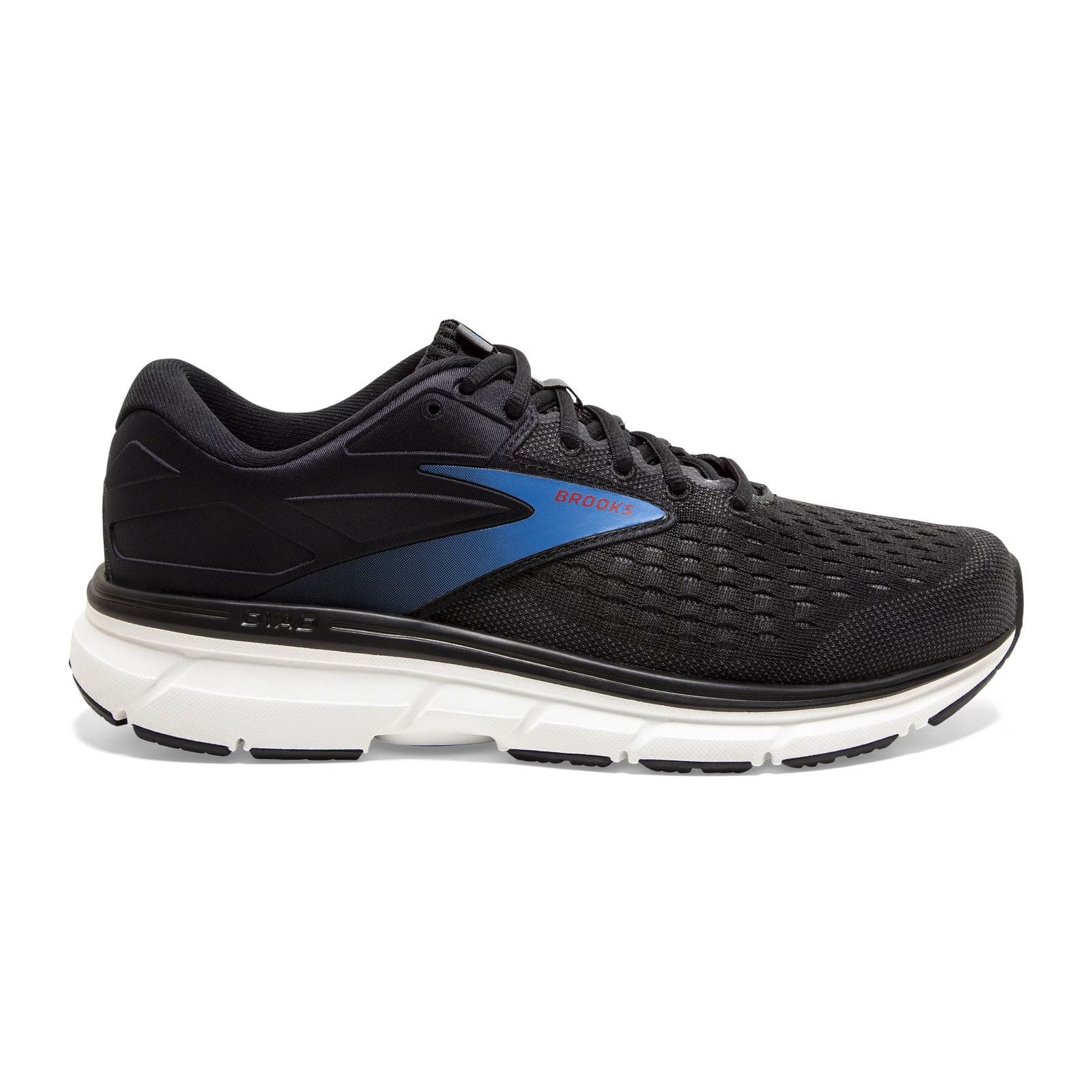 Brooks Dyad 11 Road Running Shoes Biomogo Dna Black Blue 9.5, Men's
