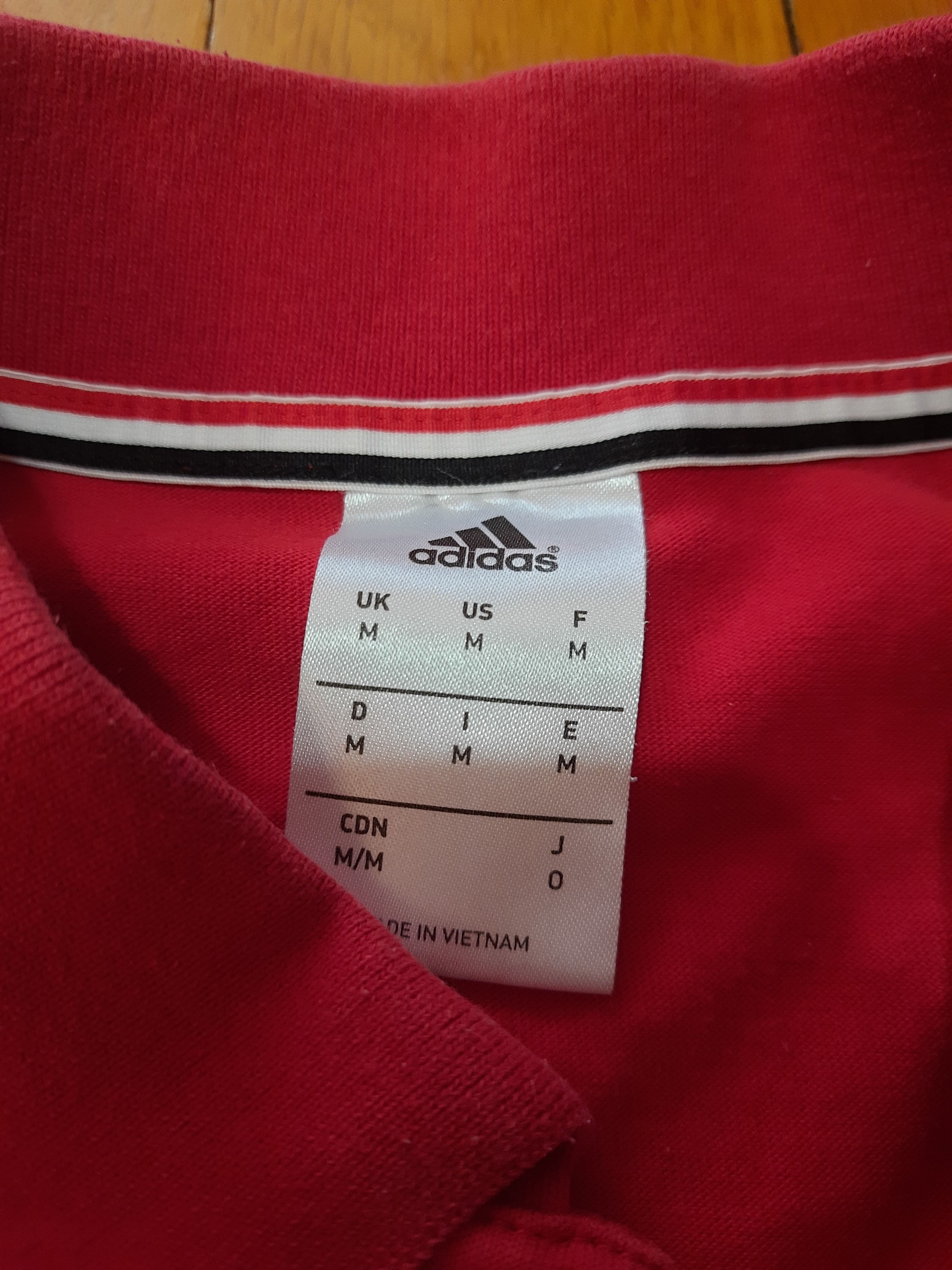 Other Manchester United Vintage Fan Polo Adidas Size US M / EU 48-50 / 2 - 4 Thumbnail