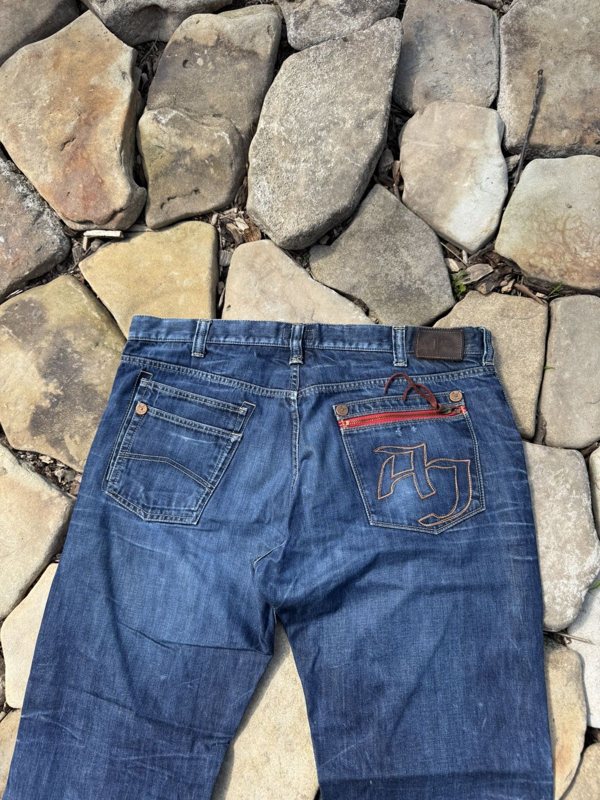 Armani Rare Armani Jeans Very Baggy Pants Size US 40 / EU 56 - 4 Thumbnail