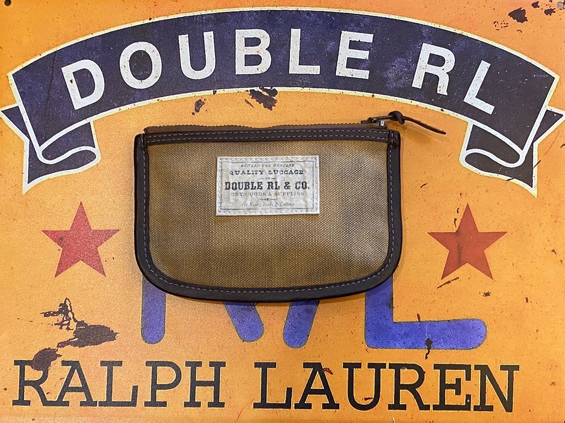 RRL Ralph Lauren RRL Vintage Military Canvas Wallet Size ONE SIZE - 1 Thumbnail