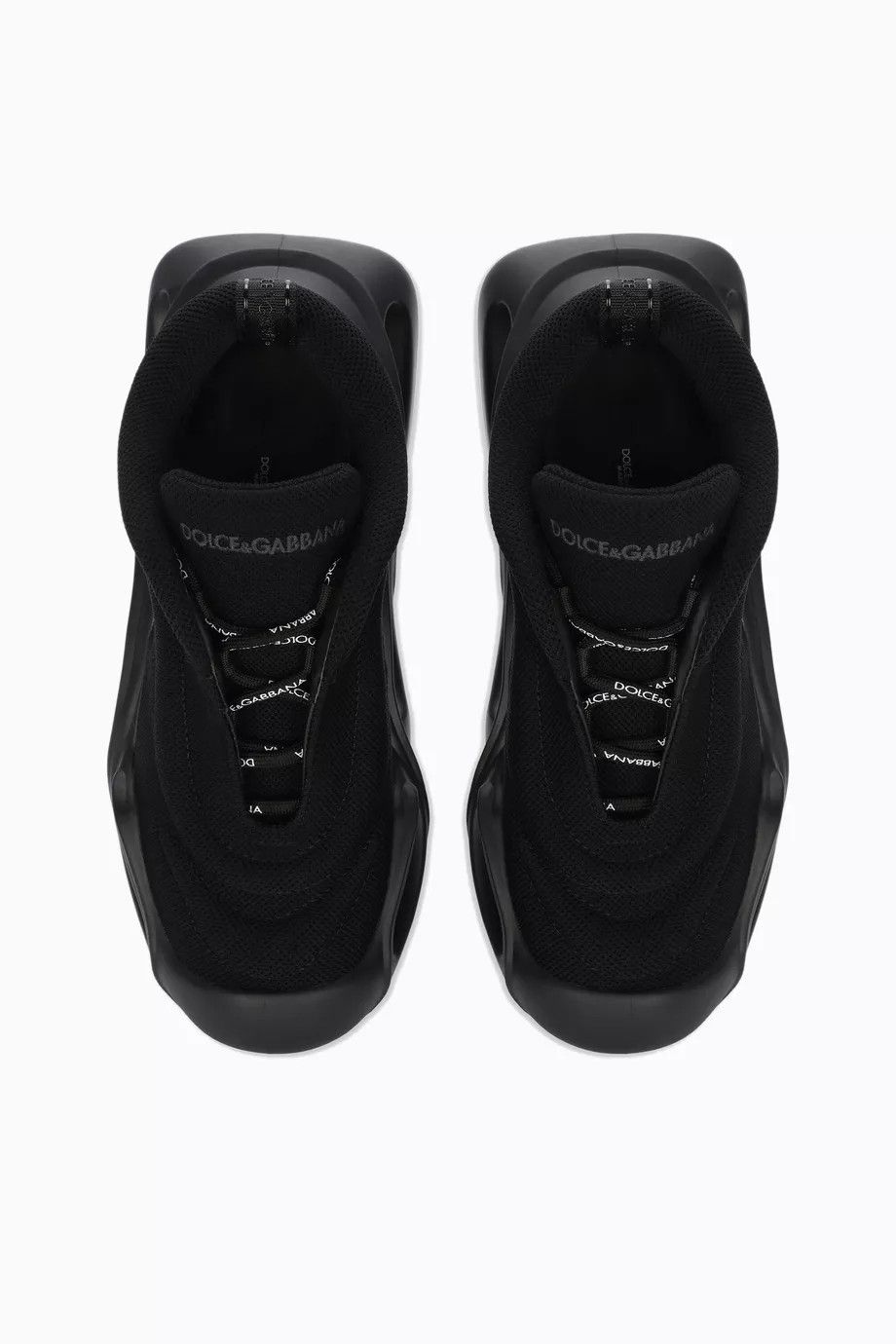 Dolce & Gabbana o1y0925 Shell Low-Top Sneakers in Black Size US 6 / IT 36 - 3 Thumbnail