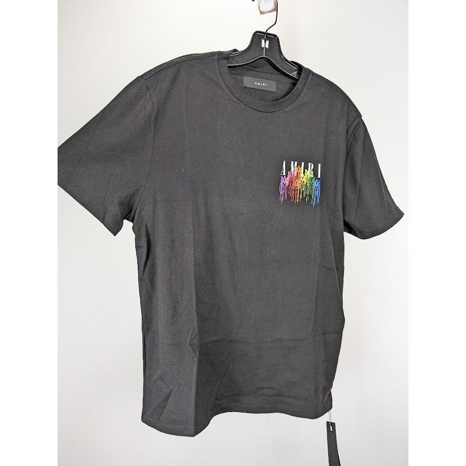 Amiri o1rshd1 Q:3 / MA Drip Collage Tee T-Shirt in Black Size US XL / EU 56 / 4 - 8 Thumbnail