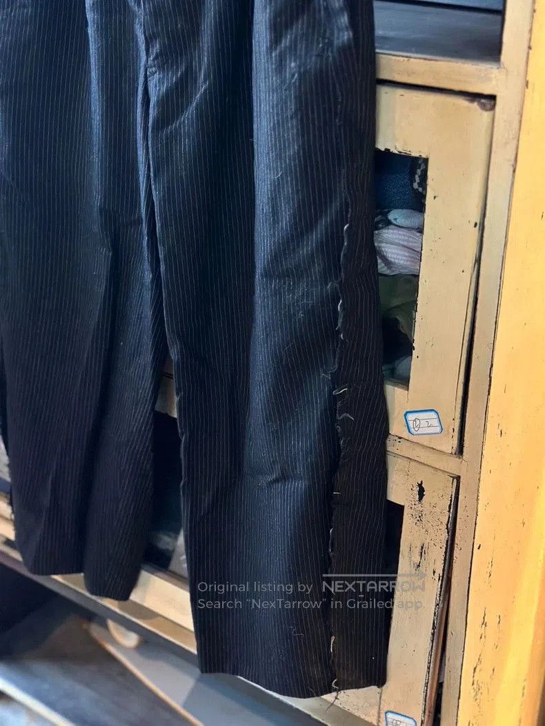 Yohji Yamamoto Yohji Yamamoto Pinstripe Trousers. Size US 30 / EU 46 - 3 Thumbnail