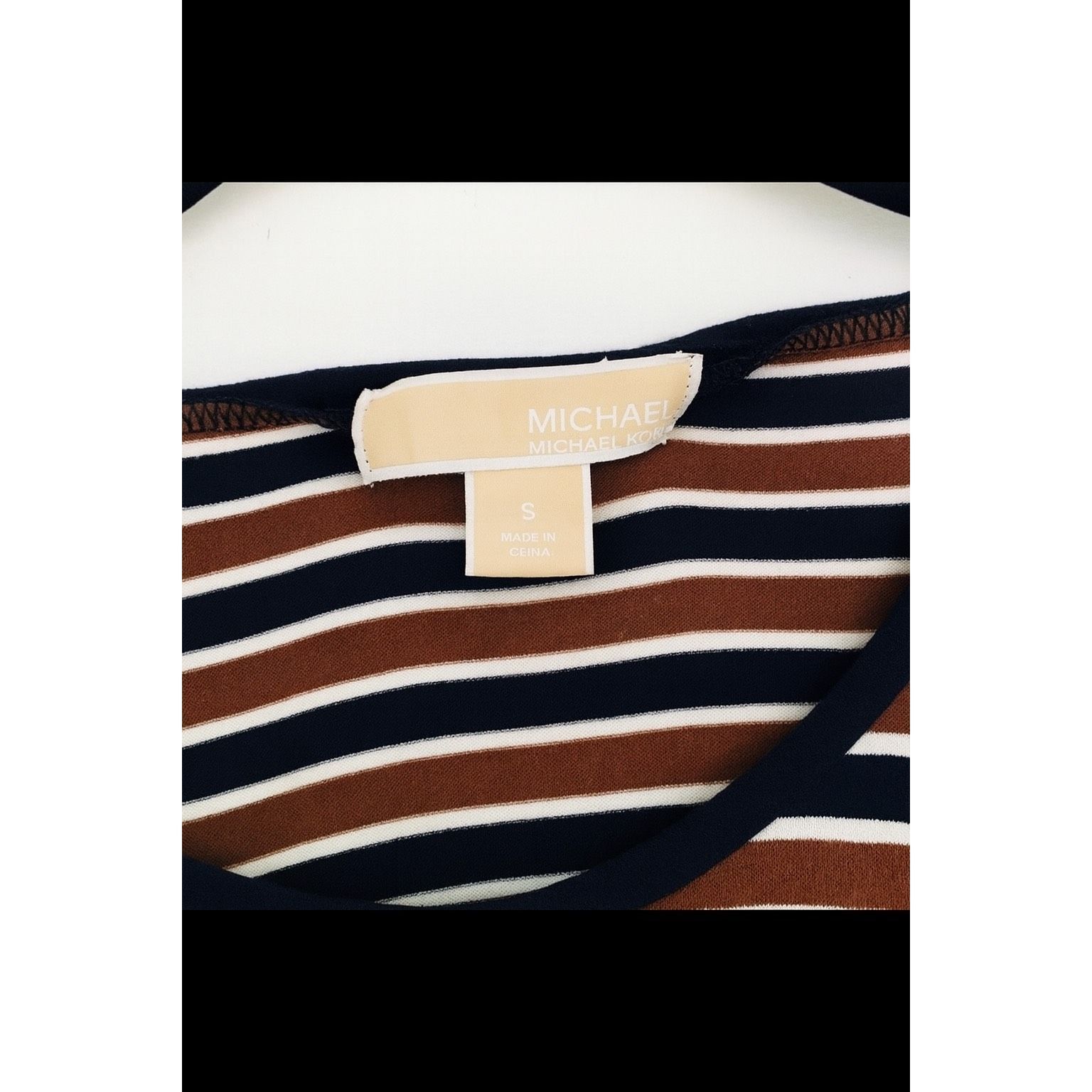 Michael Kors Michael Kors Women’s Striped Long Sleeve Top Size Small – Ca Size S / US 4 / IT 40 - 4 Thumbnail