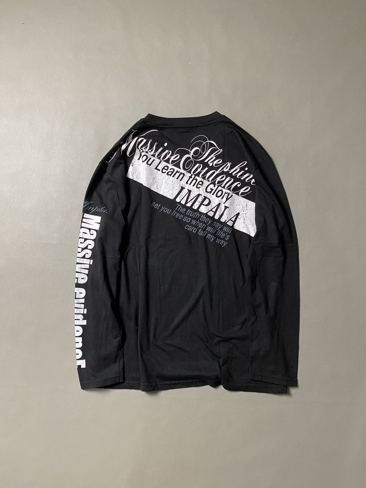 If Six Was Nine × KMRii × Yasuyuki Ishii Y2K Impala Poem Punk Seditionaries Longsleeve Size US XL / EU 56 / 4 - 3 Thumbnail
