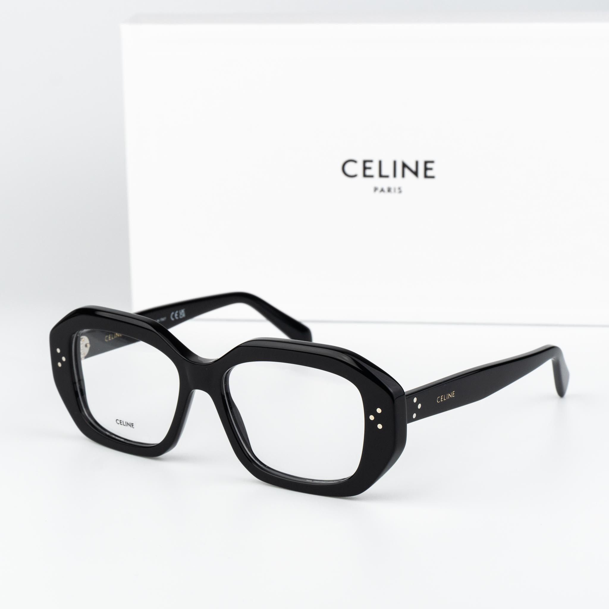 Celine Celine 3 DOTS Women Eyeglasses CL50156I 001 NEW AUTHENTIC Size ONE SIZE - 1 Thumbnail