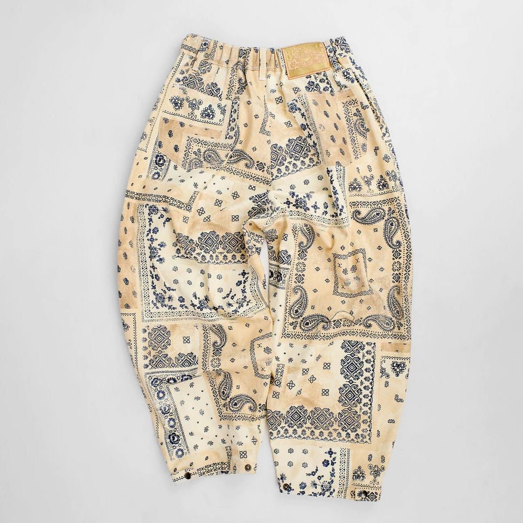 Designer × Japan Blue Bandana Rupture Sable White Size US 33 - 2 Thumbnail