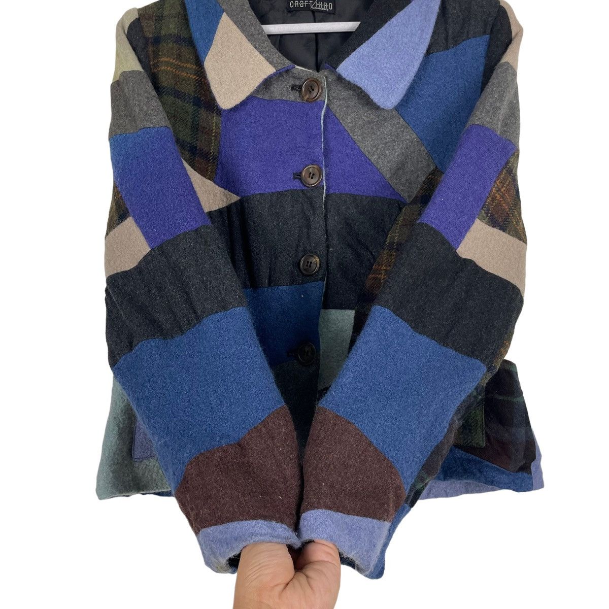 Japanese Brand × Other 💥CRAFT HIRO BY ATELIER JUNCO PATCHWORK JACKET Size M / US 6-8 / IT 42-44 - 6 Thumbnail