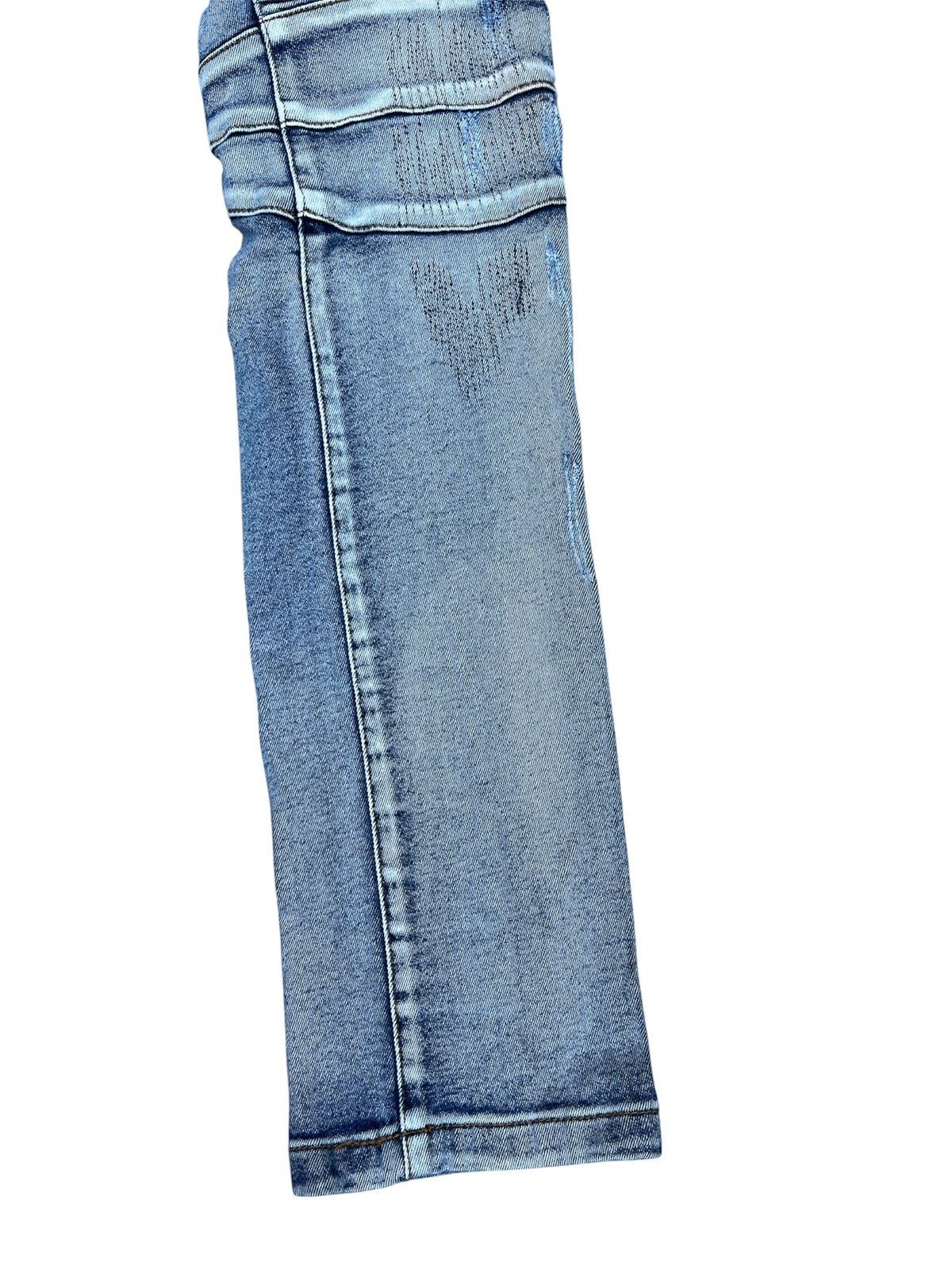 In The Attic In The Attic Homme Moto Distressed Denim Jeans Y2K Japan Size US 28 / EU 44 - 3 Thumbnail
