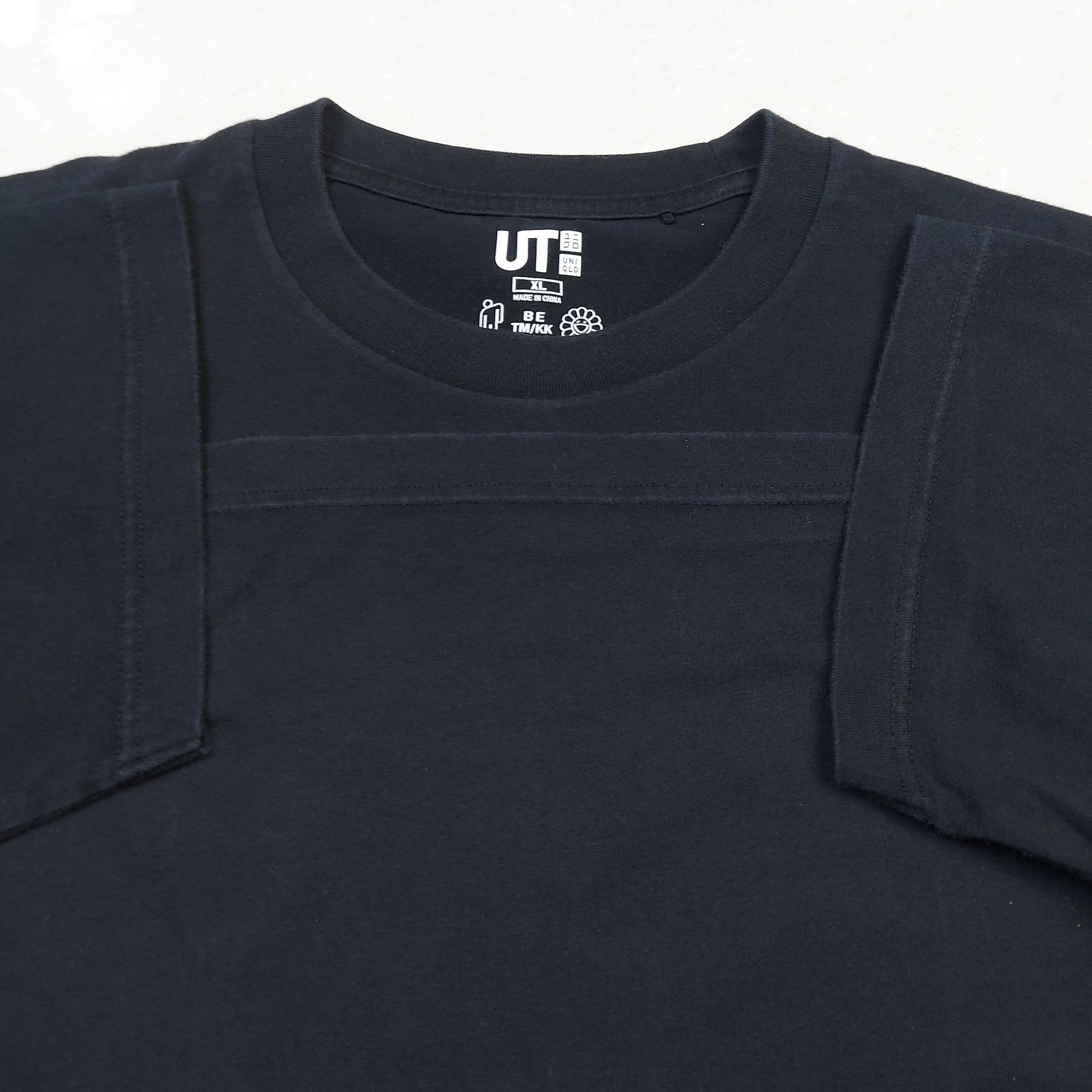 Billie Eilish × Takashi Murakami Billie Eilish x Takashi Murakami Uniqlo UT Black Flower TEE Size US XL / EU 56 / 4 - 7 Thumbnail