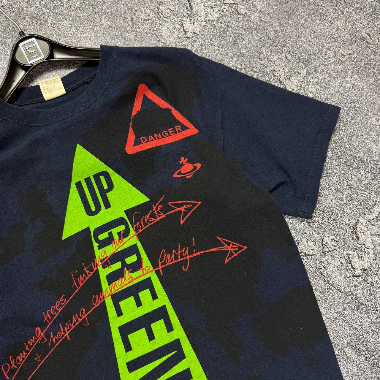 Vivienne Westwood Anvil Green Up Vivienne Westwood Pattern T-Shirt Size US L / EU 52-54 / 3 - 2 Thumbnail