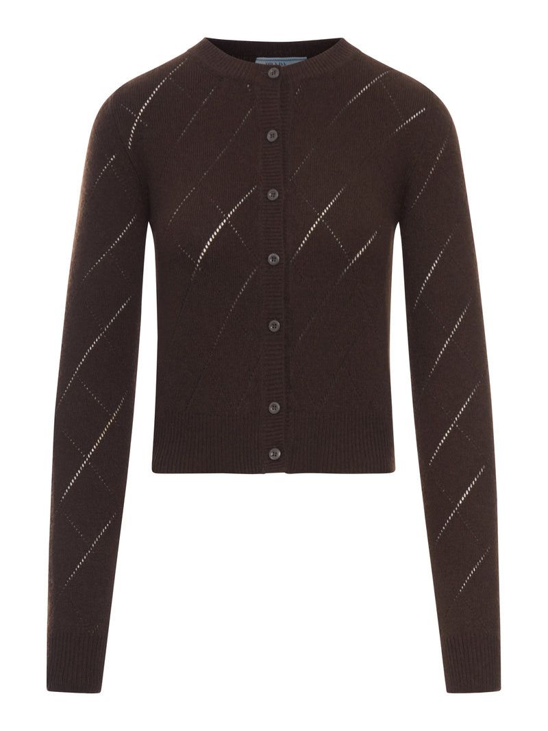 Prada CASHMERE CARDIGAN Size M / US 6-8 / IT 42-44 - 1 Thumbnail