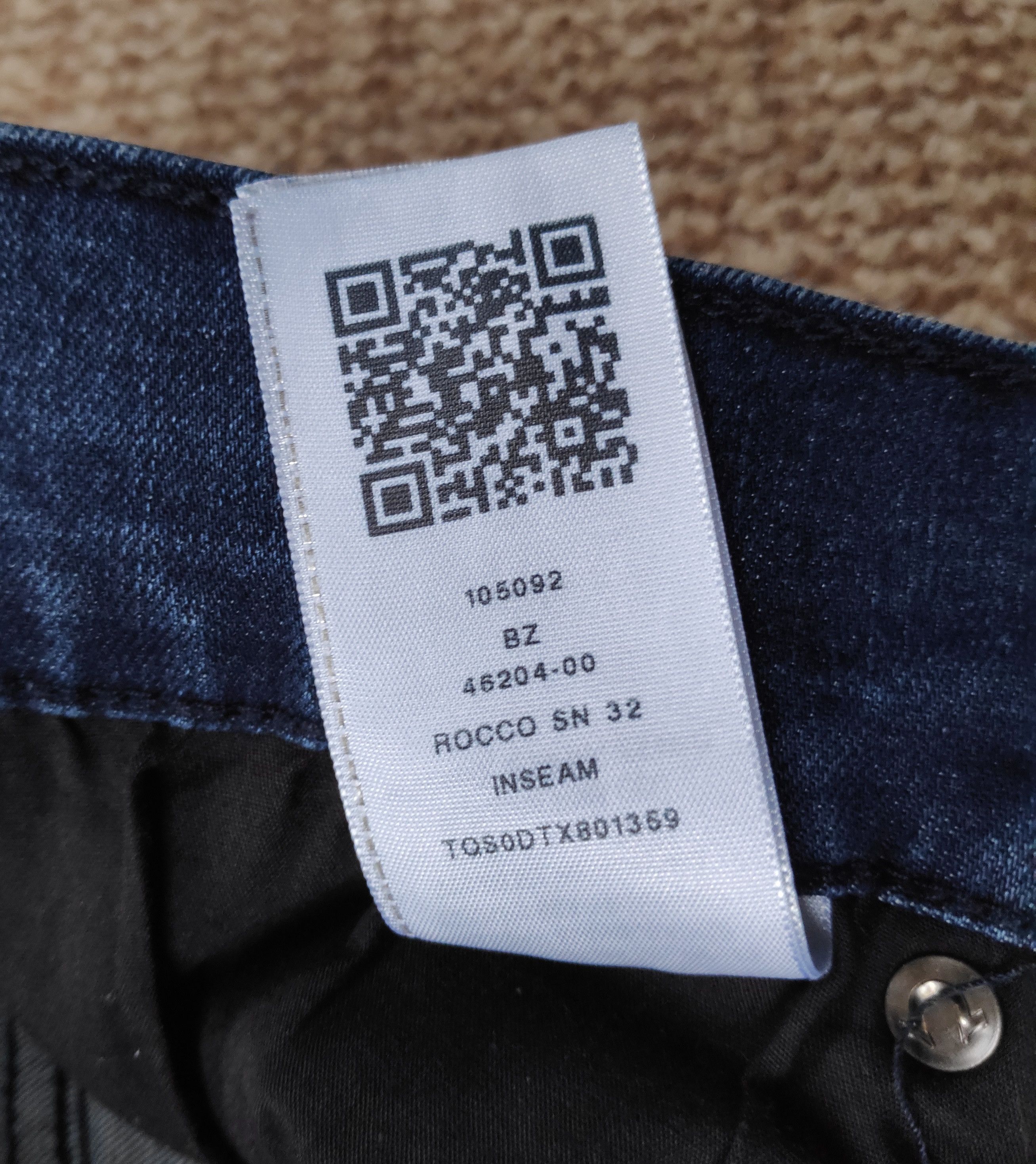 True Religion True Religion Rocco Relaxed Skinny Denim Jeans sz W32 Size US 32 / EU 48 - 11 Thumbnail