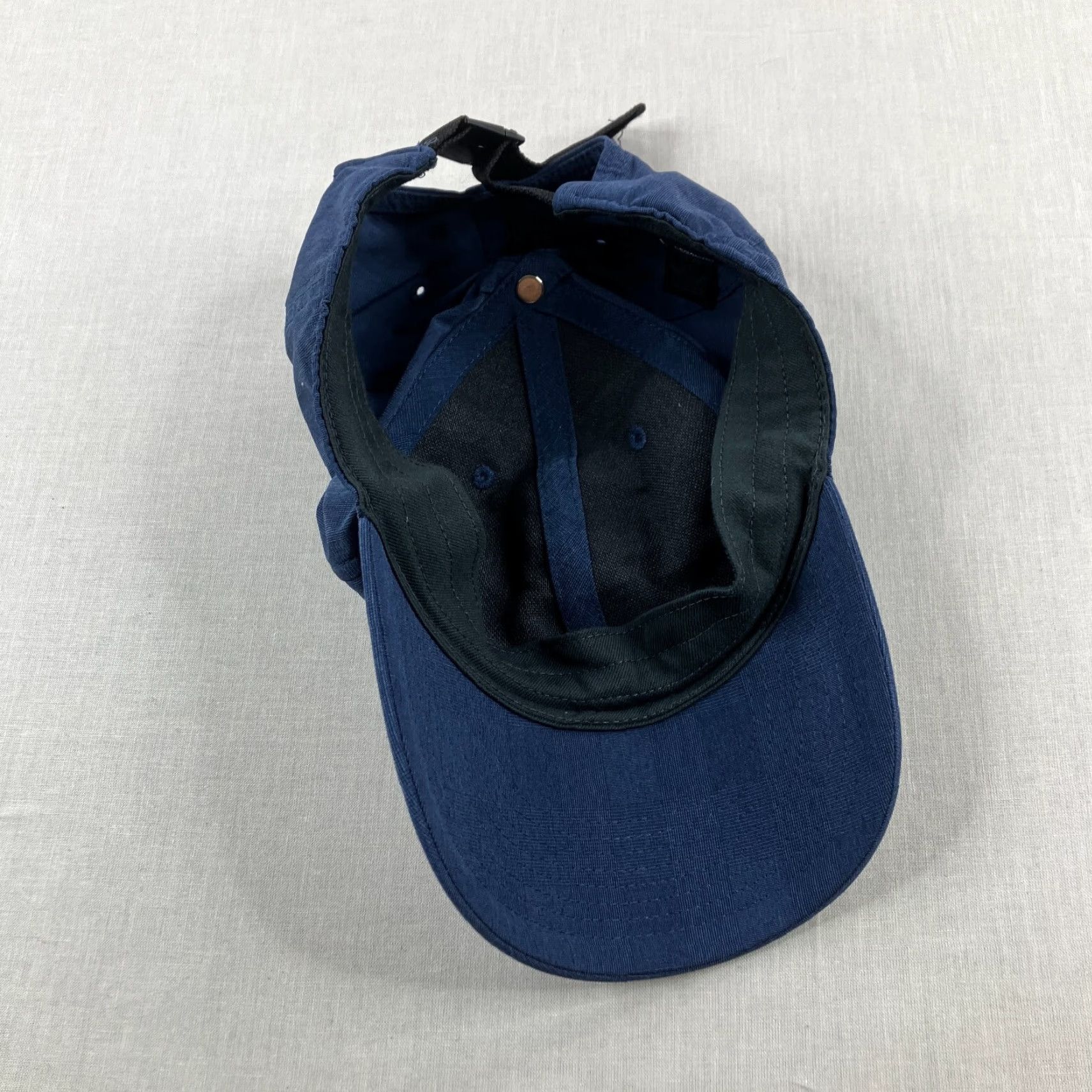 Nike VINTAGE Nike Hat Mens Strapback Blue Golf Legacy Dri Fit Performance Dad Cap Lightweight Size ONE SIZE - 7 Thumbnail