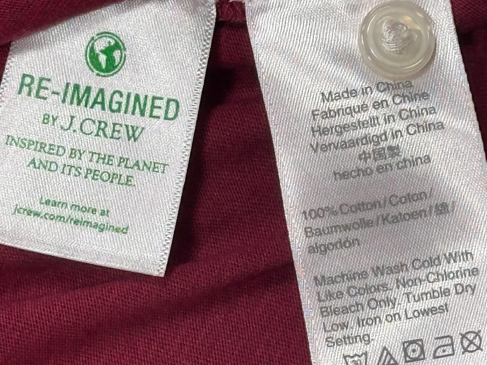 J.Crew J Crew 1/4 Button Broken In Long Sleeve T-Shirt Red Men's XL Size US XL / EU 56 / 4 - 4 Thumbnail