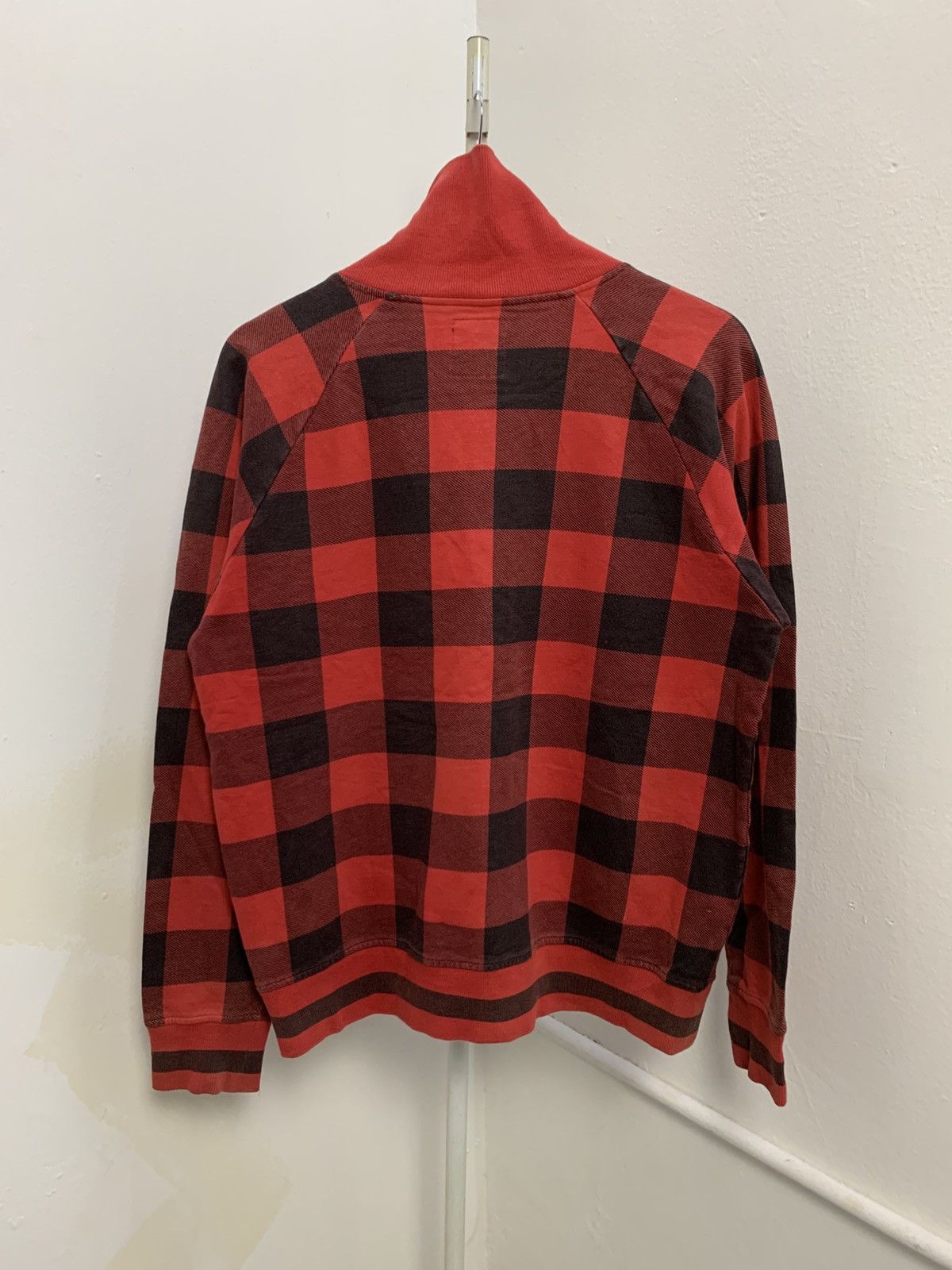 Japanese Brand × PPFM × Vintage Vintage PPFM Checked zipper sweater Size US L / EU 52-54 / 3 - 2 Thumbnail