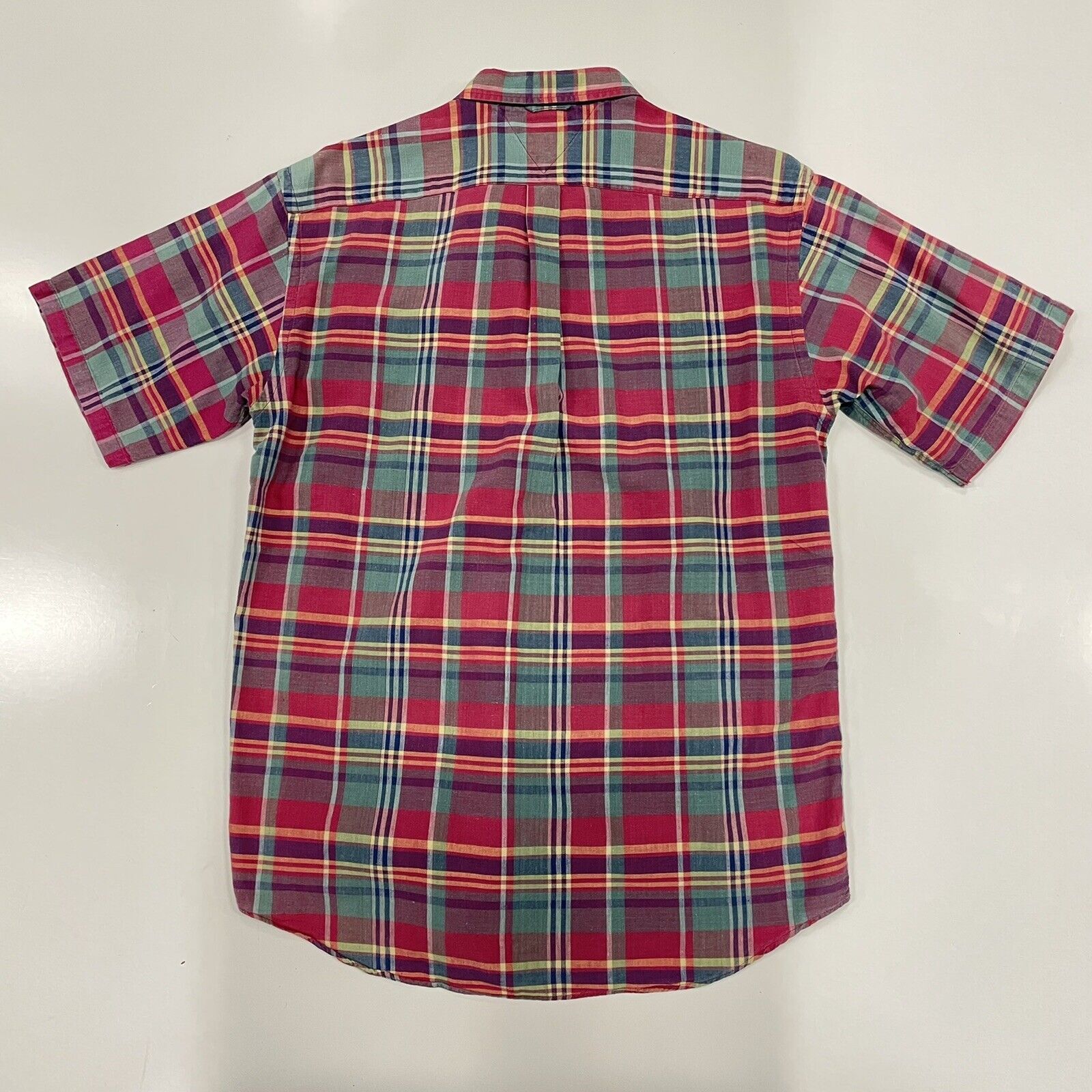 Tommy Hilfiger VTG Tommy Hilfiger Men’s Shirt Check Plaid Up 90s Size S-M Size US M / EU 48-50 / 2 - 6 Thumbnail