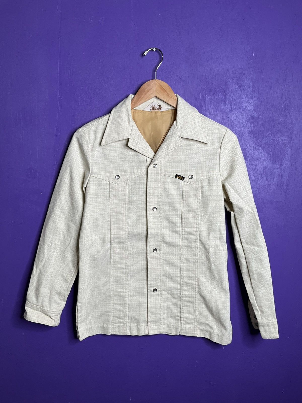 Vintage 70s Lee western pearl snap shirt/jacket