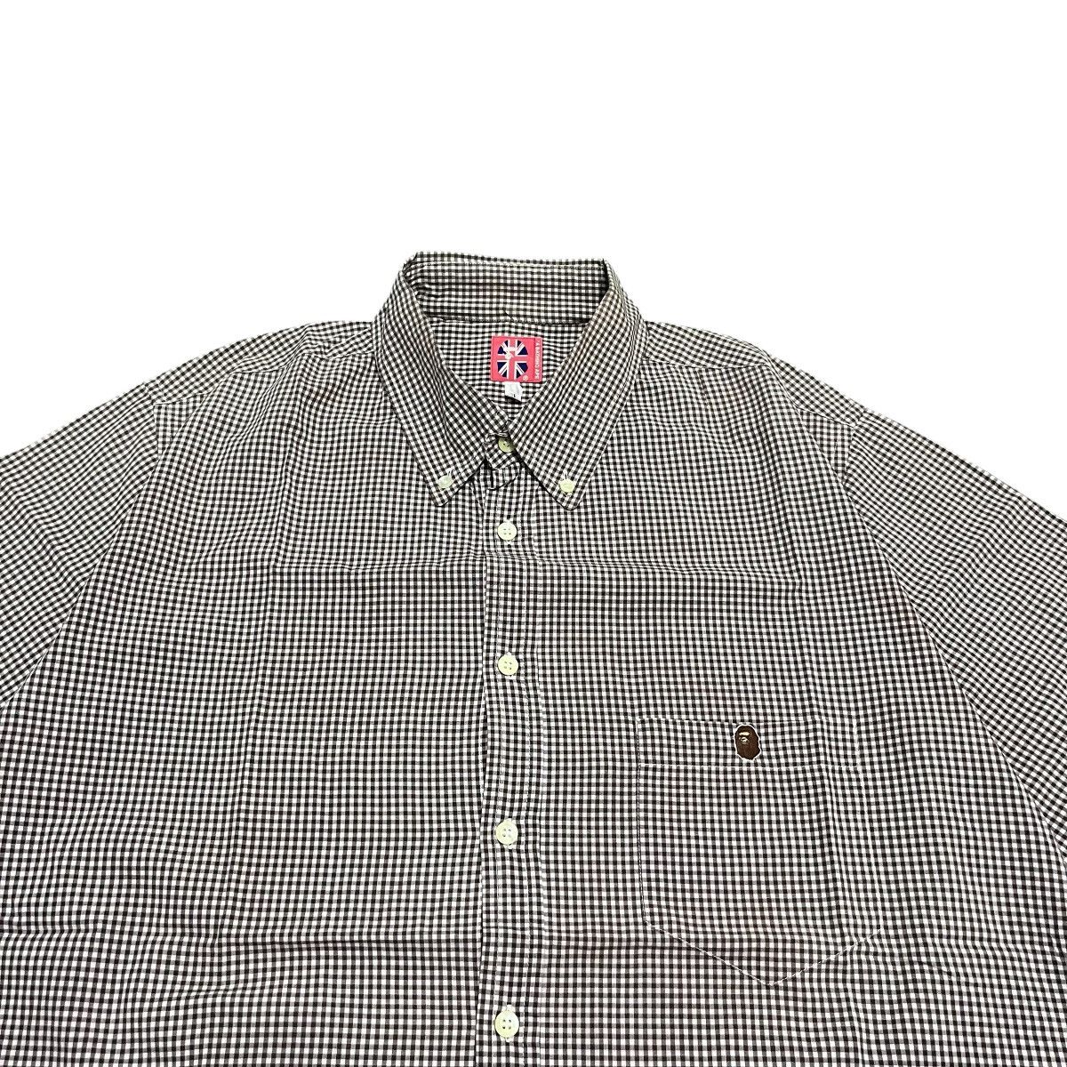 Bape 90a A Bating Ape Pocket Plaid Shirt Size US XL / EU 56 / 4 - 2 Thumbnail
