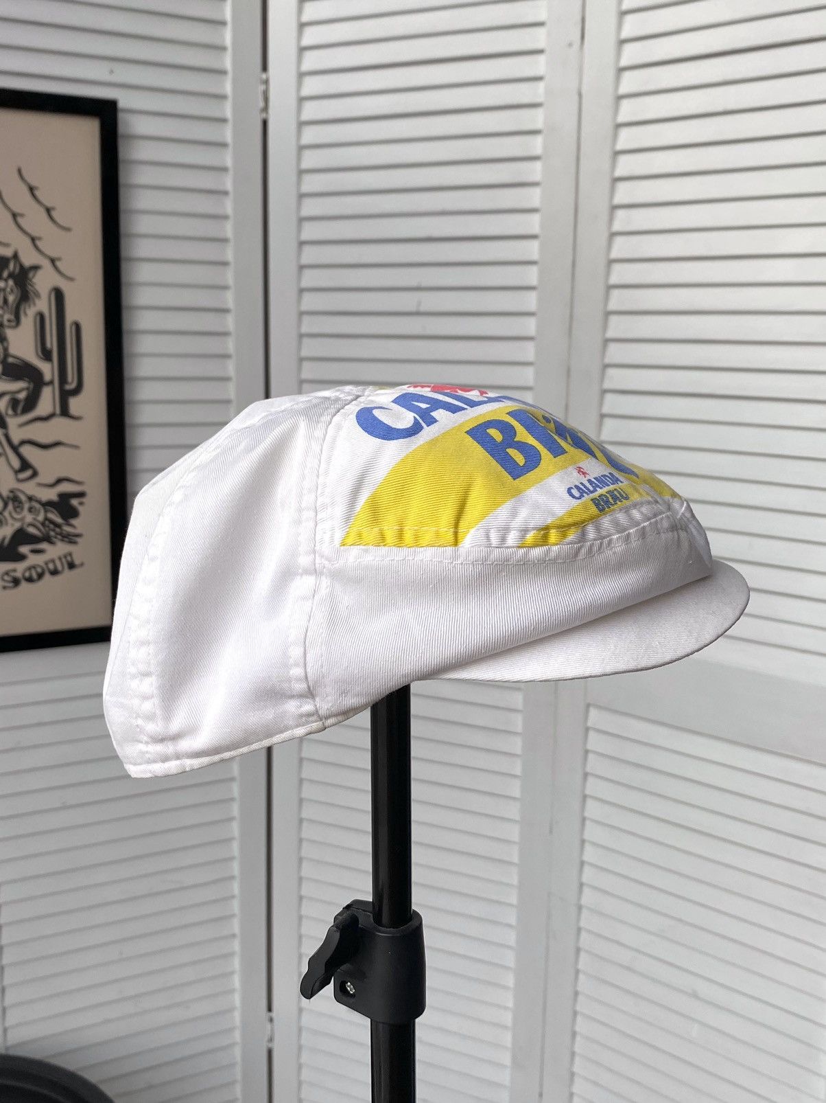 Vintage Vintage 80s Calanda Brau Beer Cycling Cap Hat Switzerland Size ONE SIZE - 9 Thumbnail