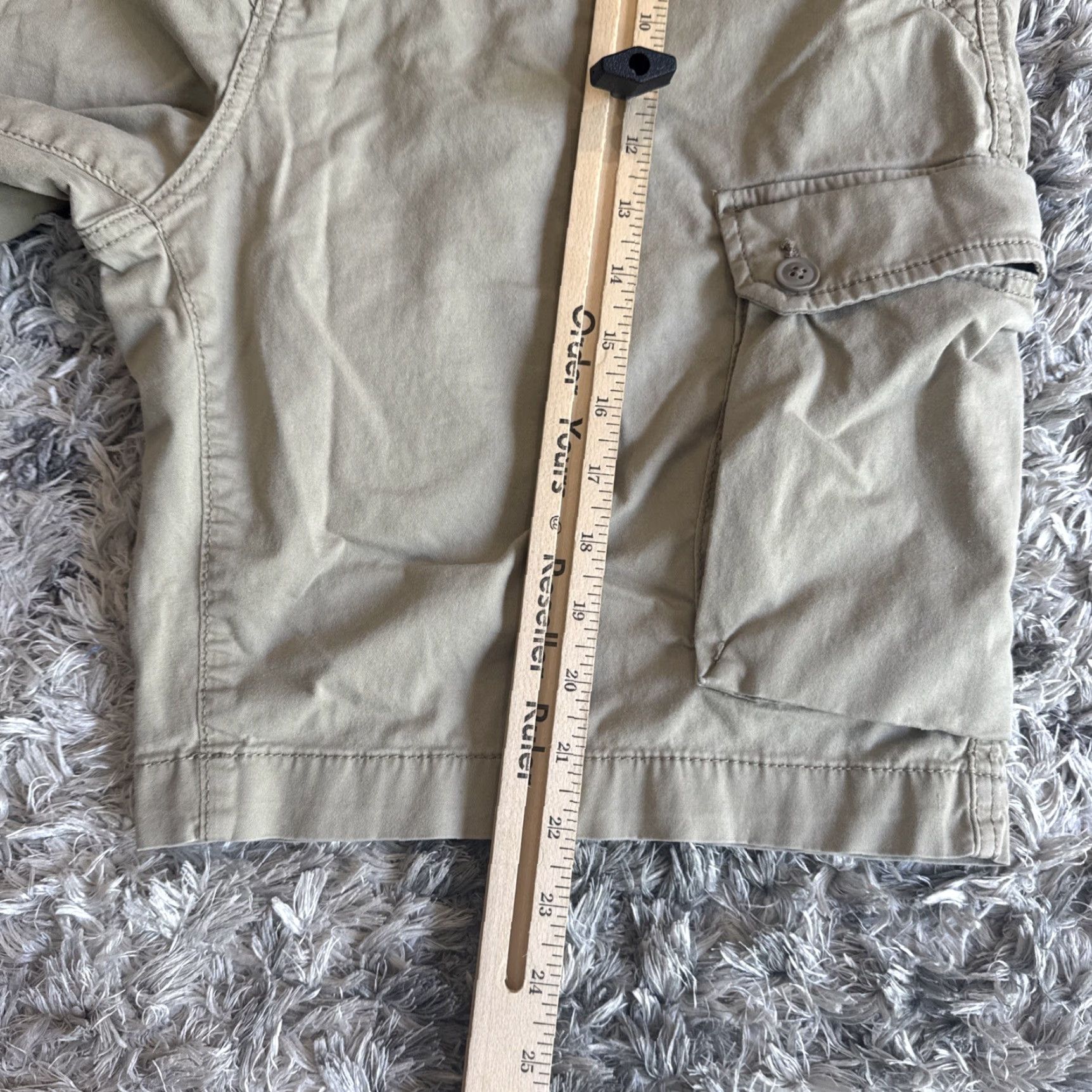 Vintage VINTAGE Falls Creek Cargo Shorts Men’s Size 40 Beige Khaki Stretch Multi Pocket 00’s Fall Mens Size US 40 / EU 56 - 5 Thumbnail