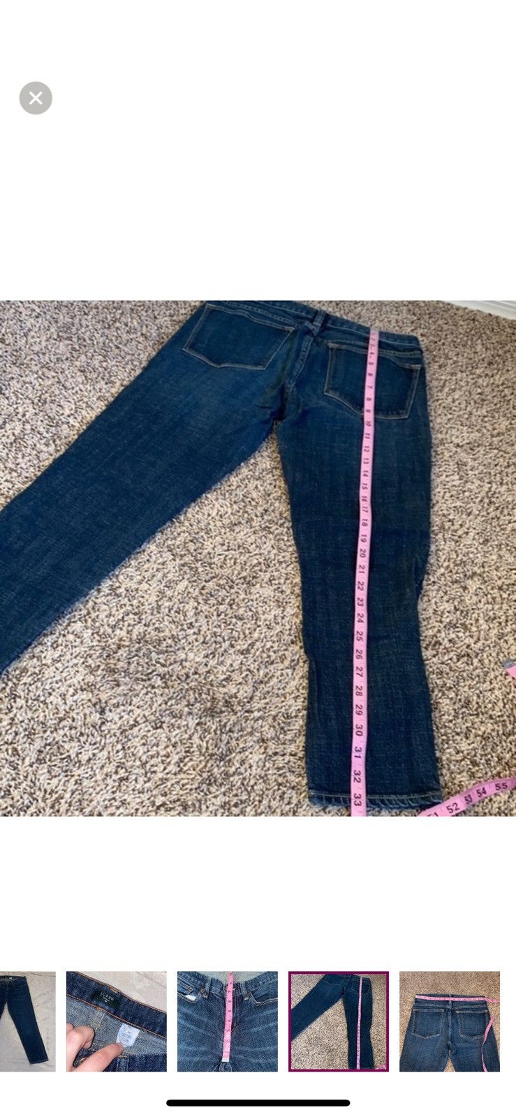 J.Crew J. Crew ankle slimy jeans size 29 Size 29" - 6 Thumbnail