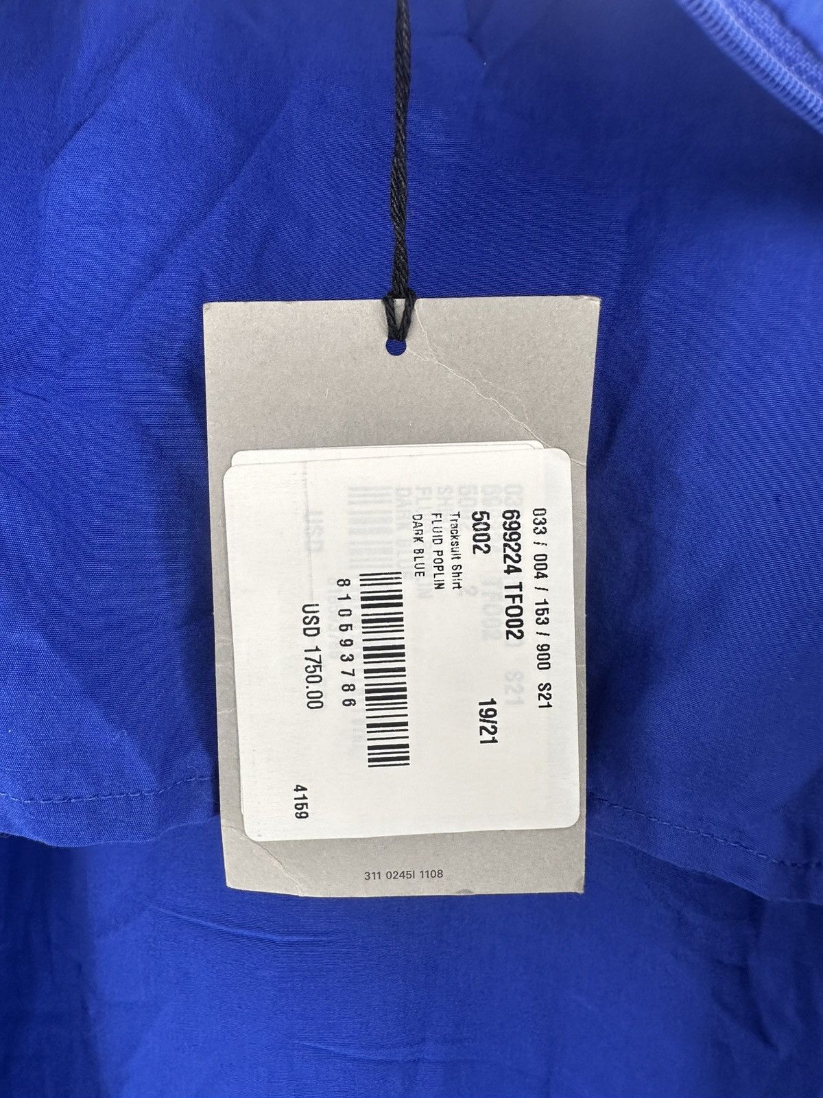Balenciaga Balenciaga Unifit Tracksuit Shirt Size US XL / EU 56 / 4 - 5 Thumbnail