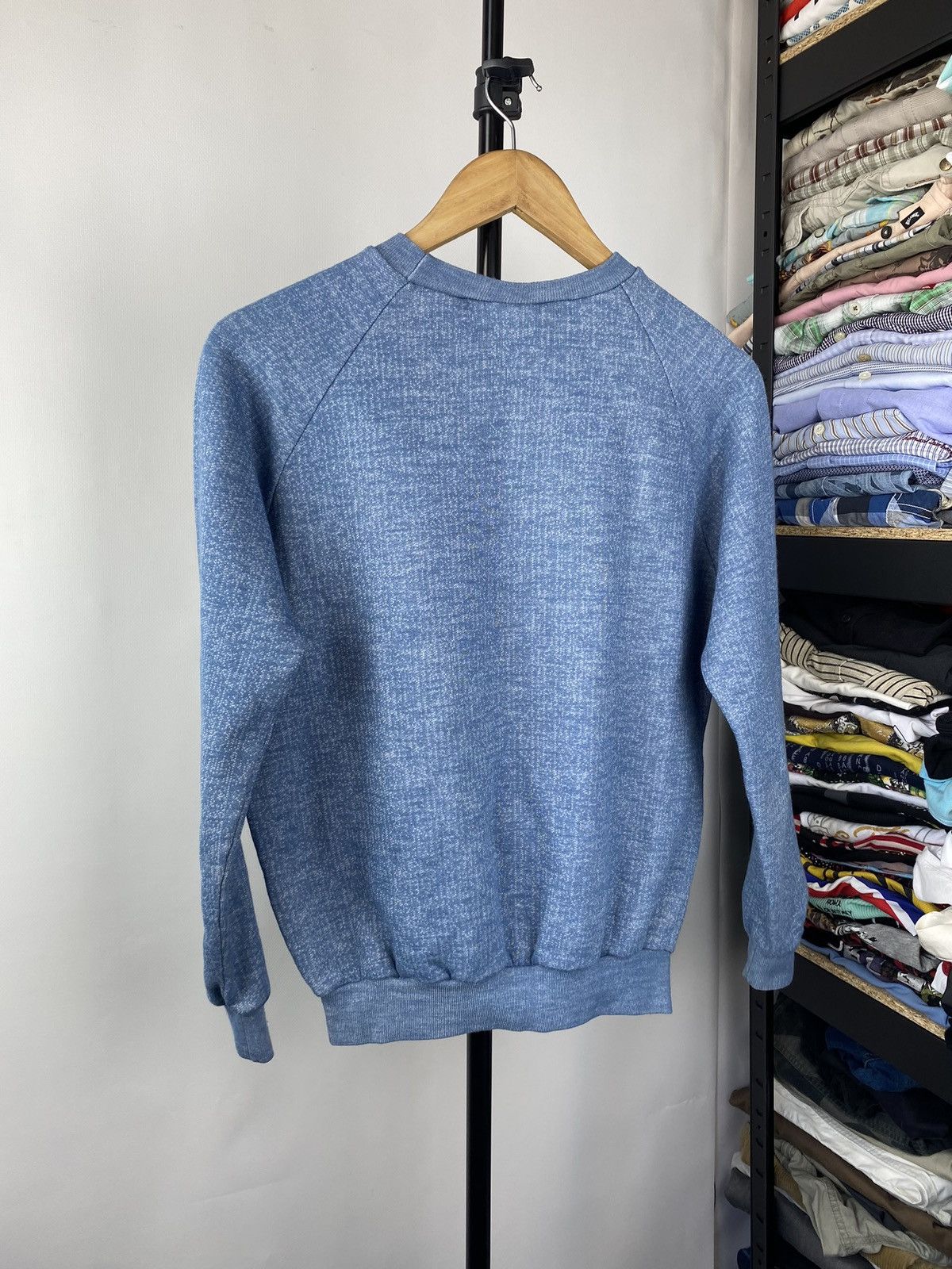 Lonsdale × Vintage 80s🔥VNTG Lonsdale Blue Archive American Design Sweatshirt Size US M / EU 48-50 / 2 - 6 Thumbnail