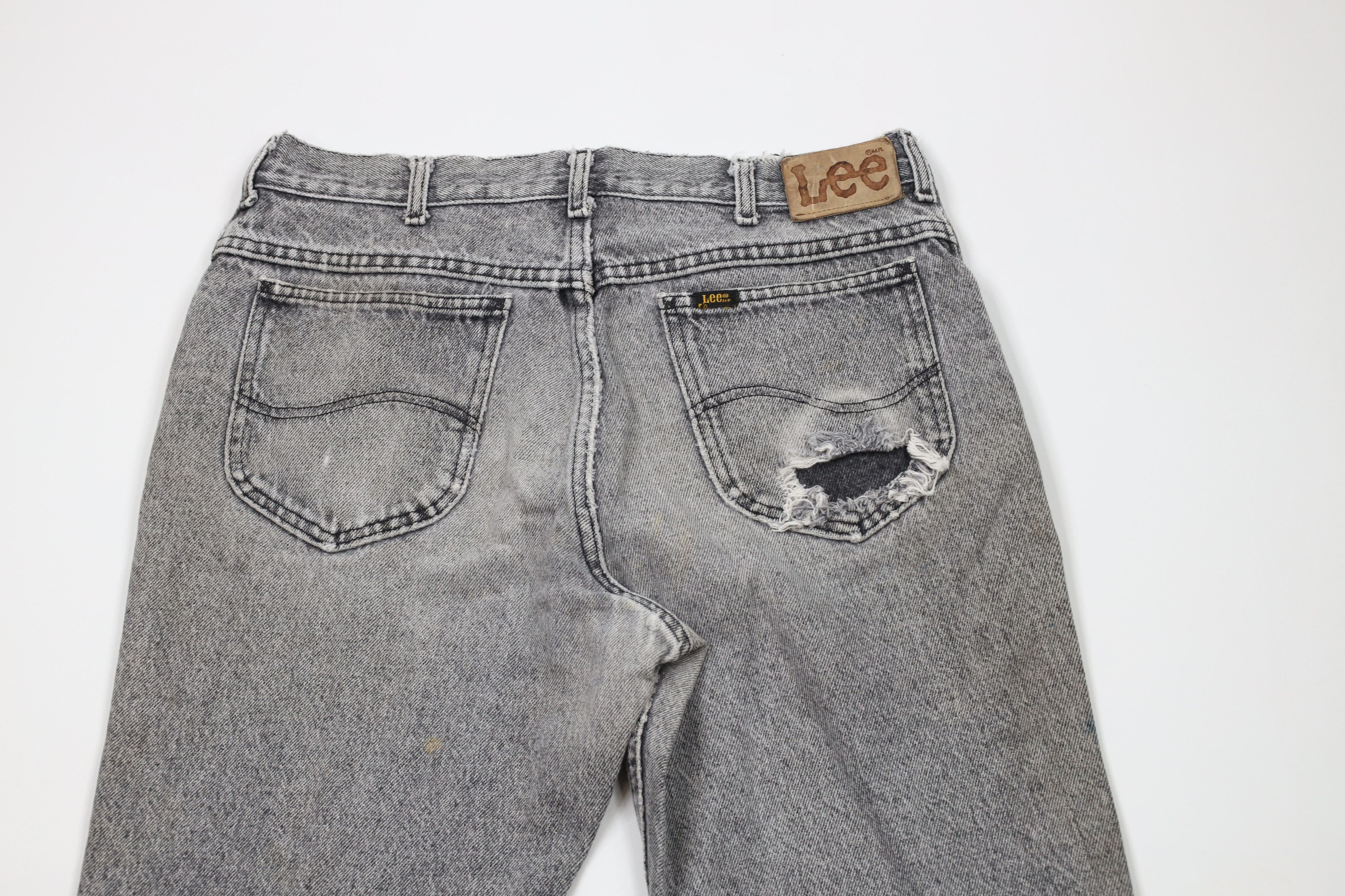 Lee × Vintage Vintage 90s Lee Acid Wash Straight Leg Denim Jeans USA Size US 32 / EU 48 - 12 Thumbnail