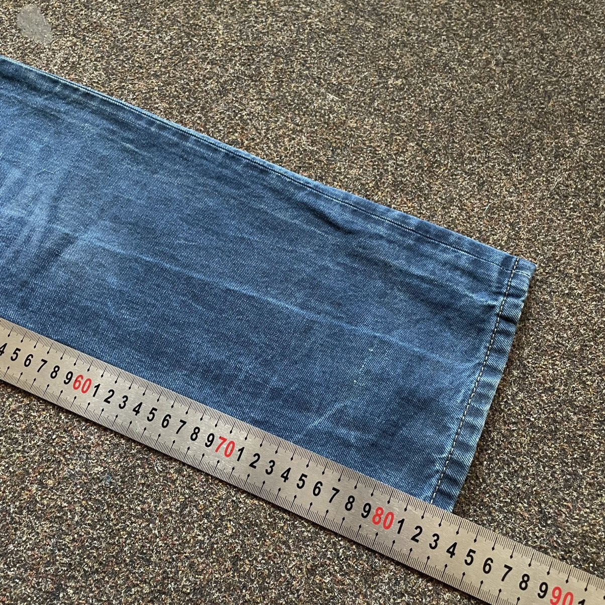 Vintage Vintage 90s Diesel Baggy Jeans Faded Wash Skate Y2K Logo 29 Size US 29 - 9 Thumbnail