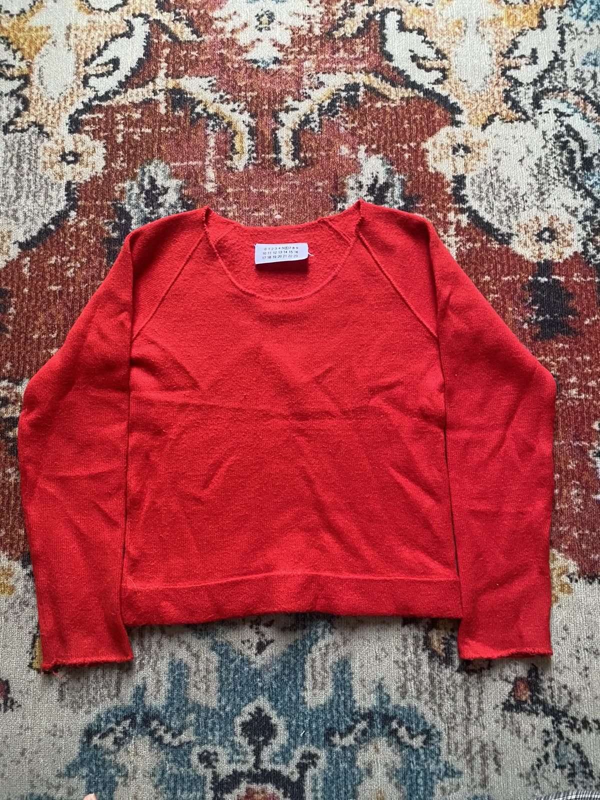 image of Maison Margiela Miss Deanne For Margiela in Red, Women's (Size Medium)
