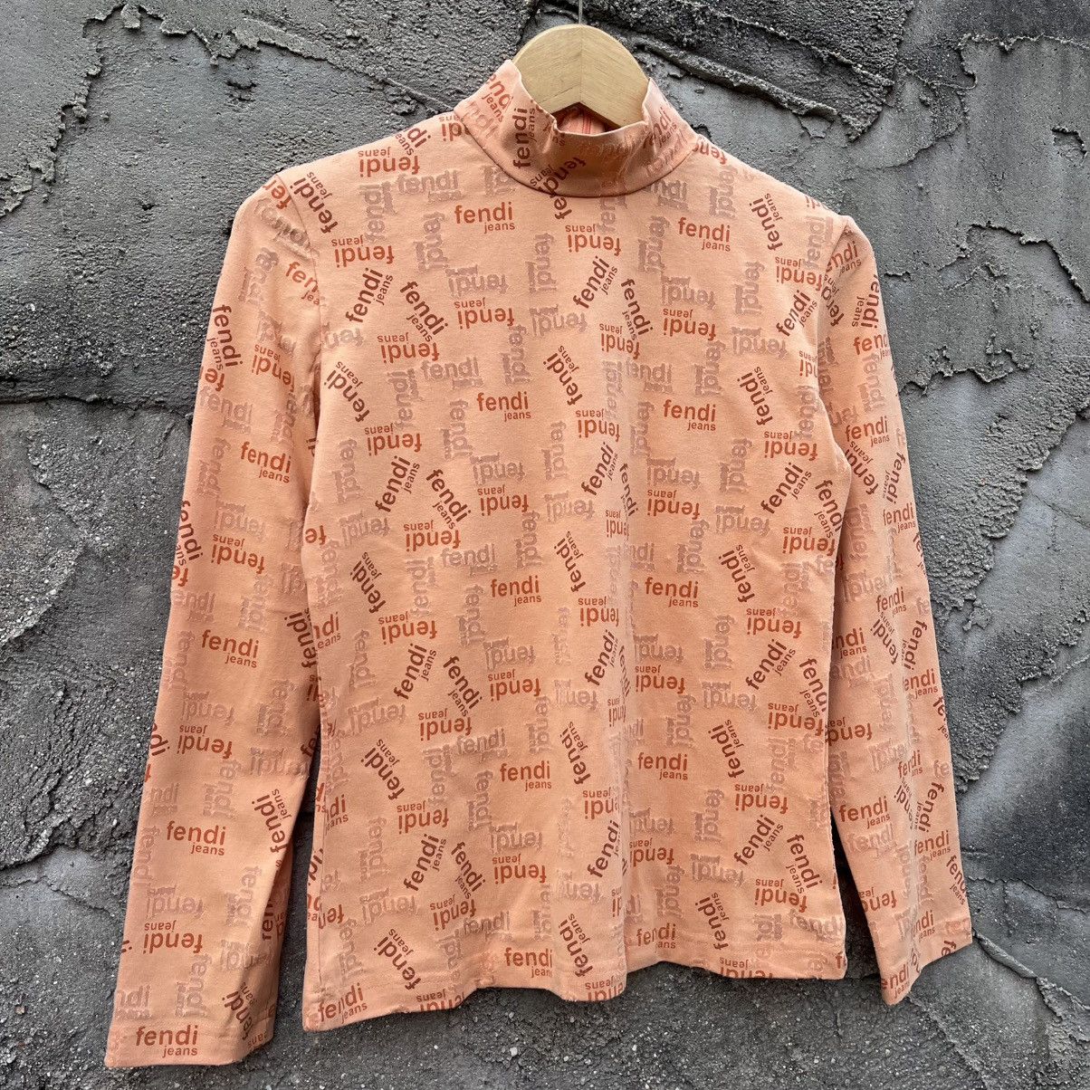 Fendi Fendi logo longsleeve Size S / US 4 / IT 40 - 3 Thumbnail
