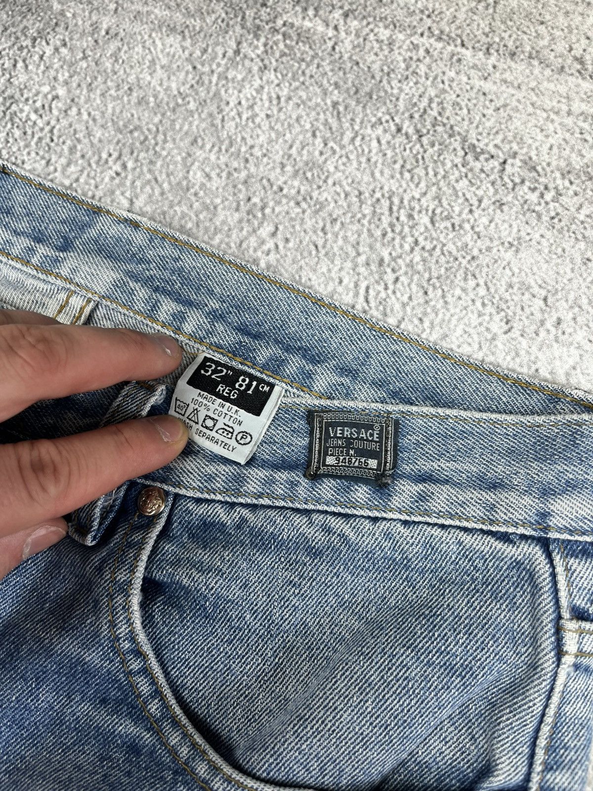 Versus Versace Versace denim pants vintage 90s Size US 32 / EU 48 - 3 Thumbnail