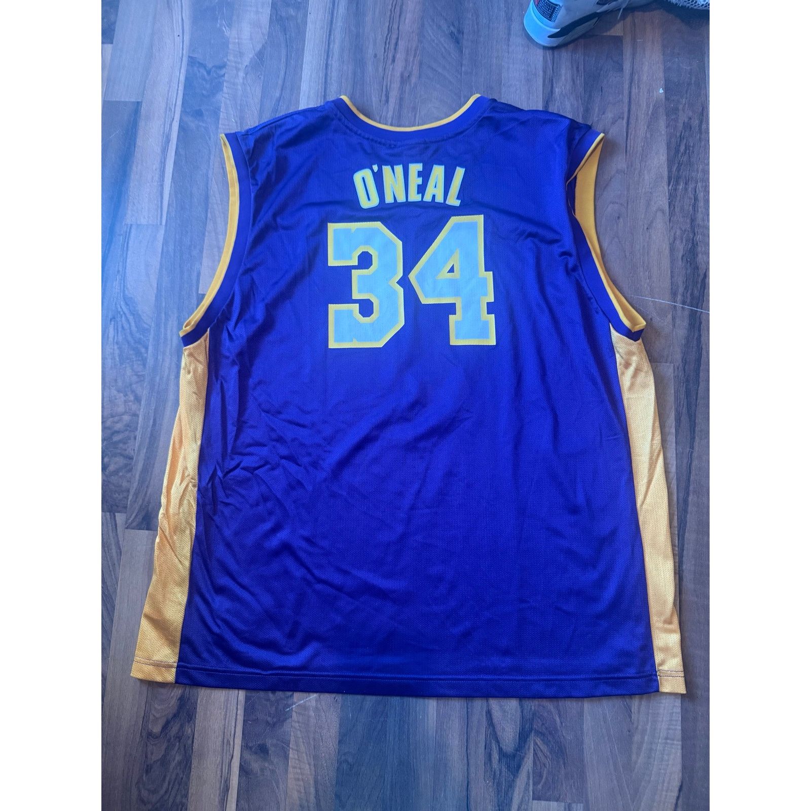 Reebok Los Angeles Lakers Purple Yellow Shaquille O'Neal Size 3XL Size US XXL / EU 58 / 5 - 4 Thumbnail