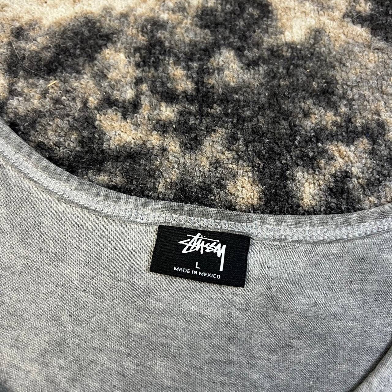 Stussy Stussy Big Logo Vintage Y2K Distressed Tank Top Size US L / EU 52-54 / 3 - 8 Thumbnail