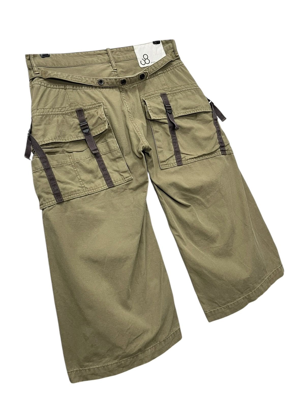 Johnbull 🔥Vintage JOHNBULL Bondage Military Streetwear Baggy Shorts Size US 30 / EU 46 - 5 Thumbnail