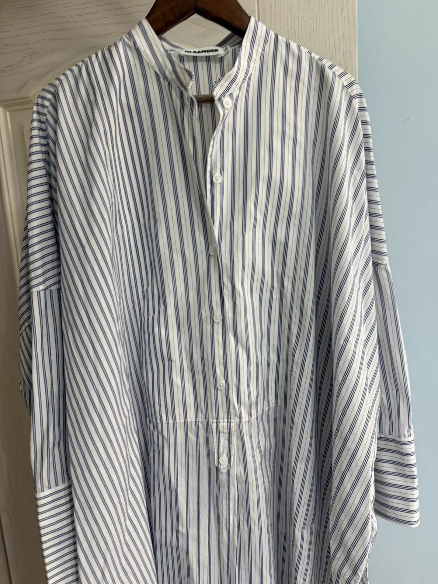 Jil Sander Jil Sander long shirt split hem casual tailored Size XS / US 0-2 / IT 36-38 - 2 Thumbnail