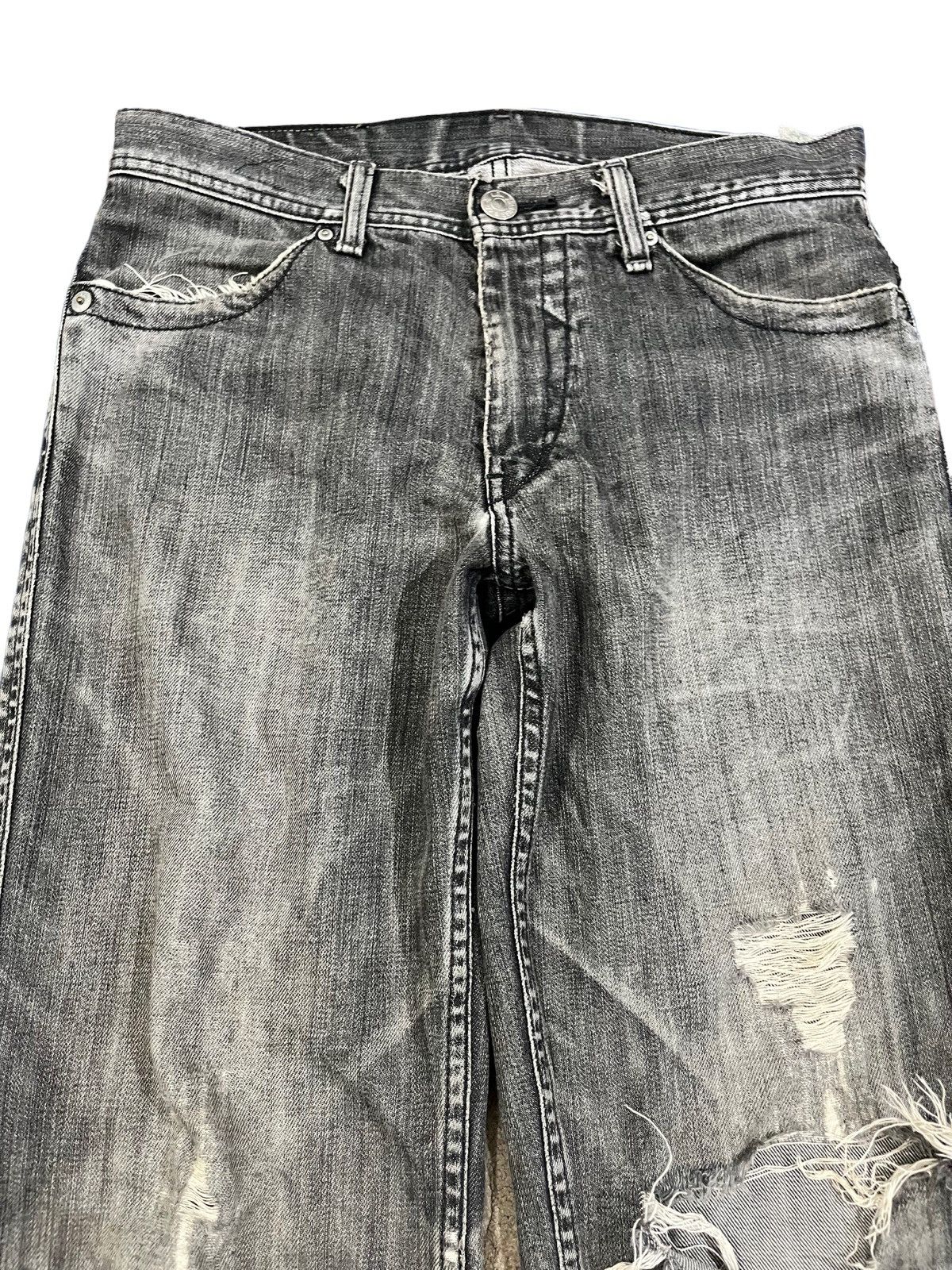 Levi's Vintage Levi’s 592 Distressed Denim Size US 31 - 2 Thumbnail