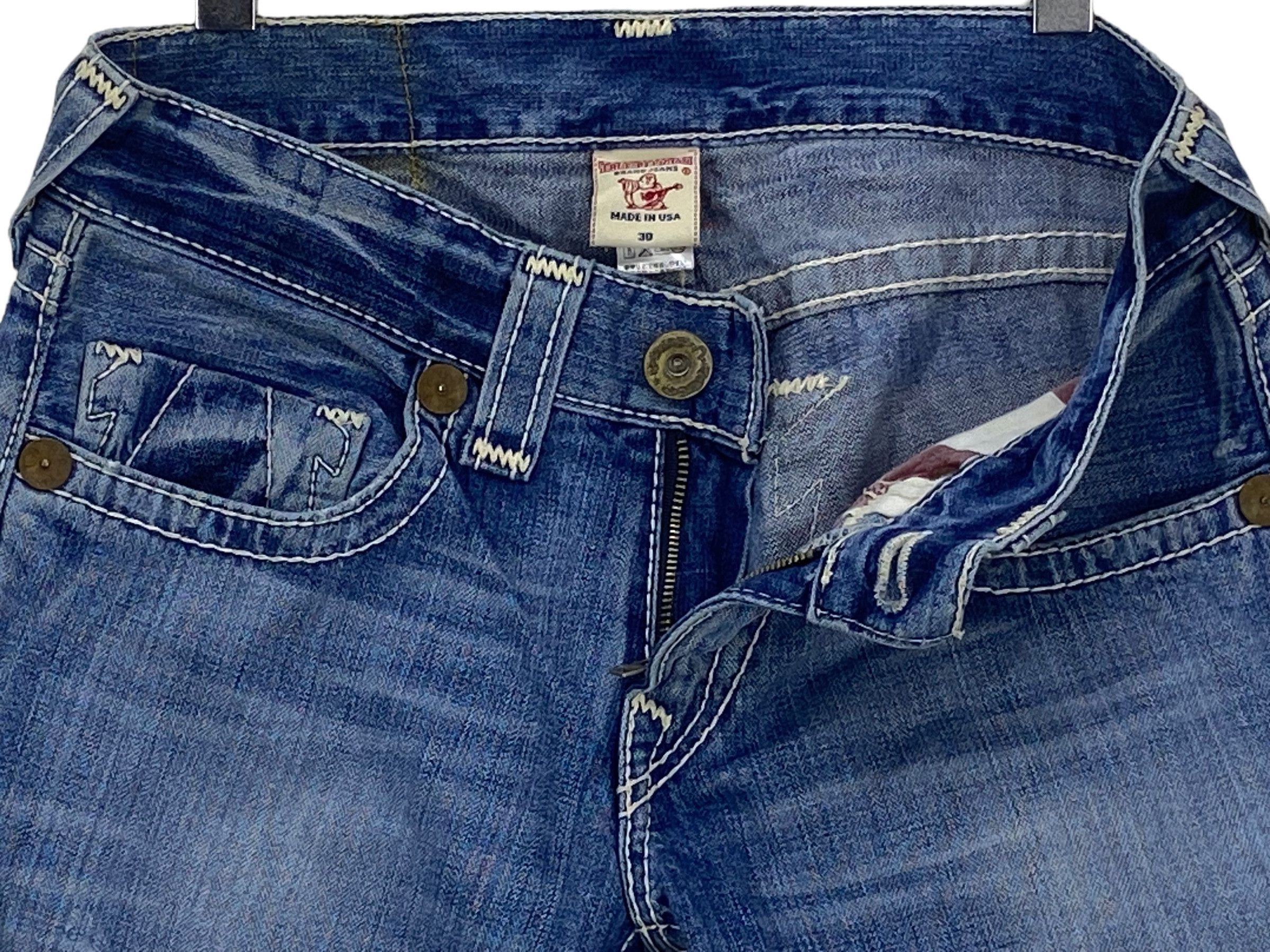 True Religion True Religion Flare Denim Jeans Size US 30 / EU 46 - 7 Thumbnail