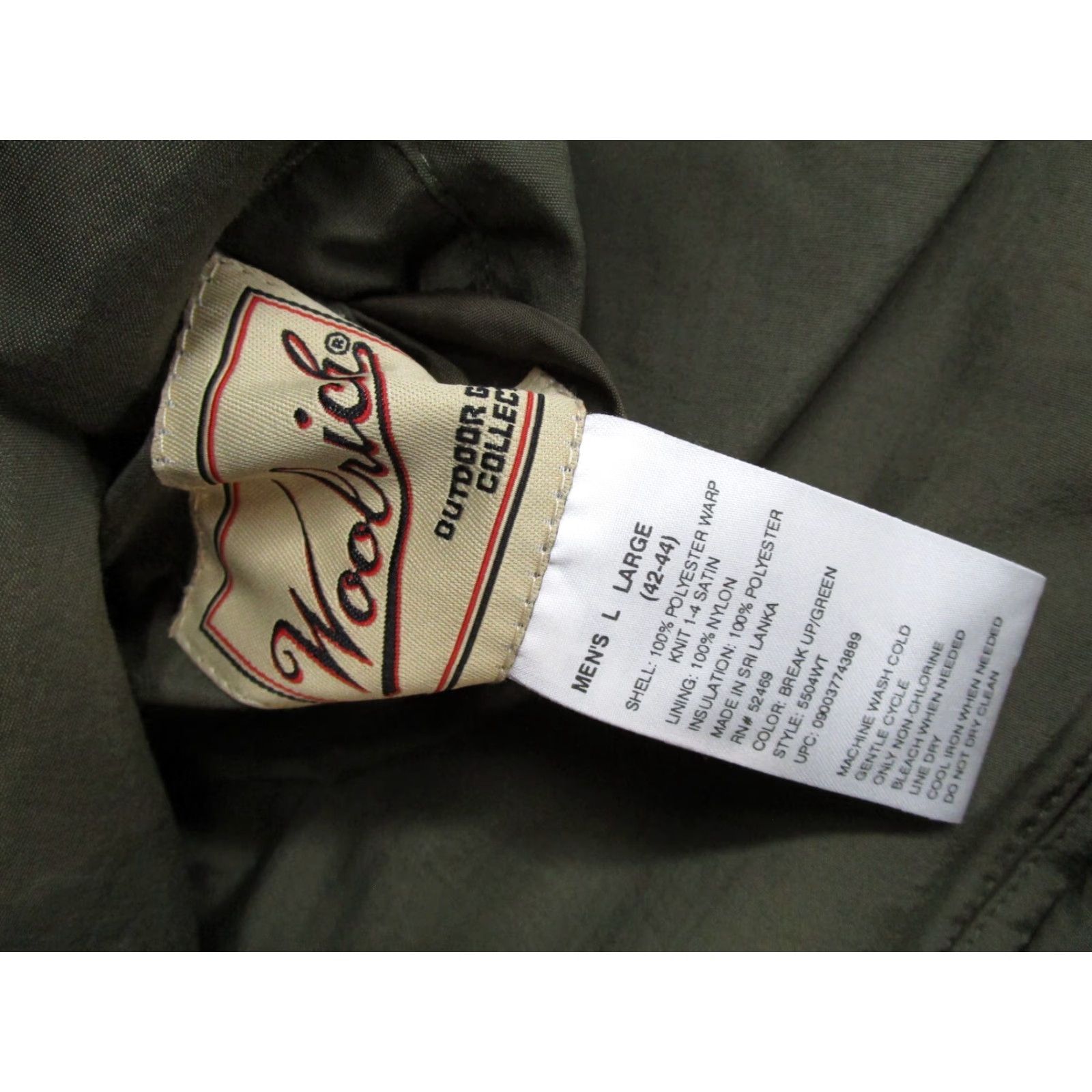 Vintage VINTAGE Woolrich Mens Mossy Oak Camo Reversible Hunting Jacket Size L Size US L / EU 52-54 / 3 - 2 Thumbnail