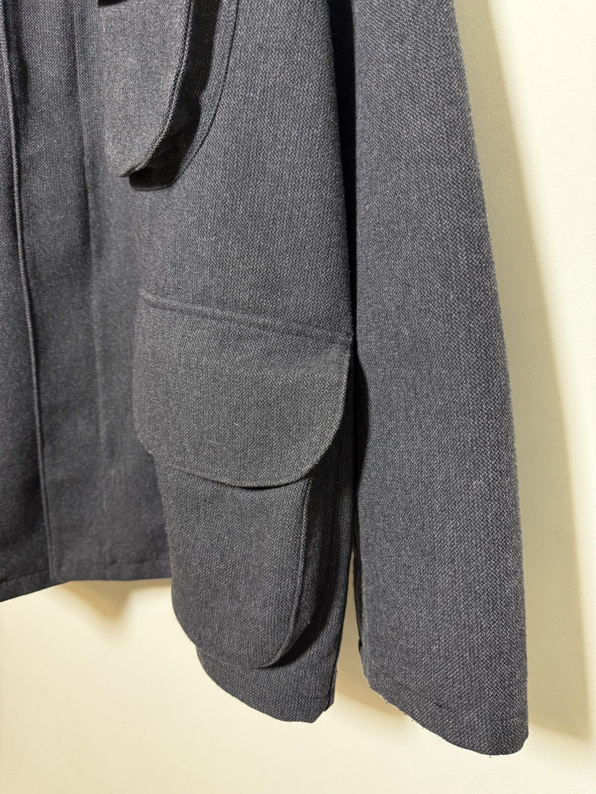 Stone Island Massimo Osti Production Techno Wool Hooded Jacket Size US L / EU 52-54 / 3 - 5 Thumbnail