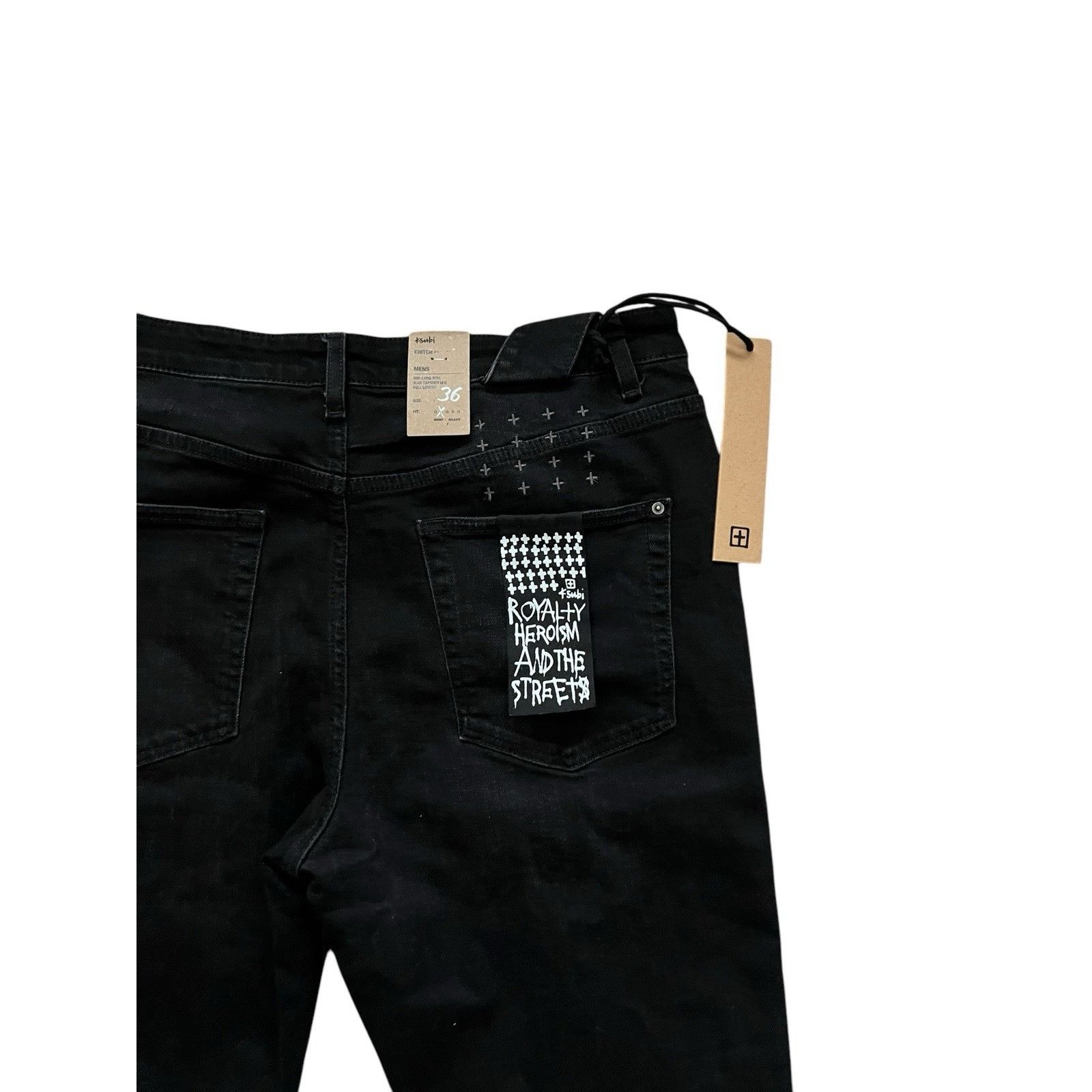 Ksubi Ksubi Jeans Mens Chitch Slim Boneyard Black Size 36/32 Size US 36 / EU 52 - 7 Thumbnail