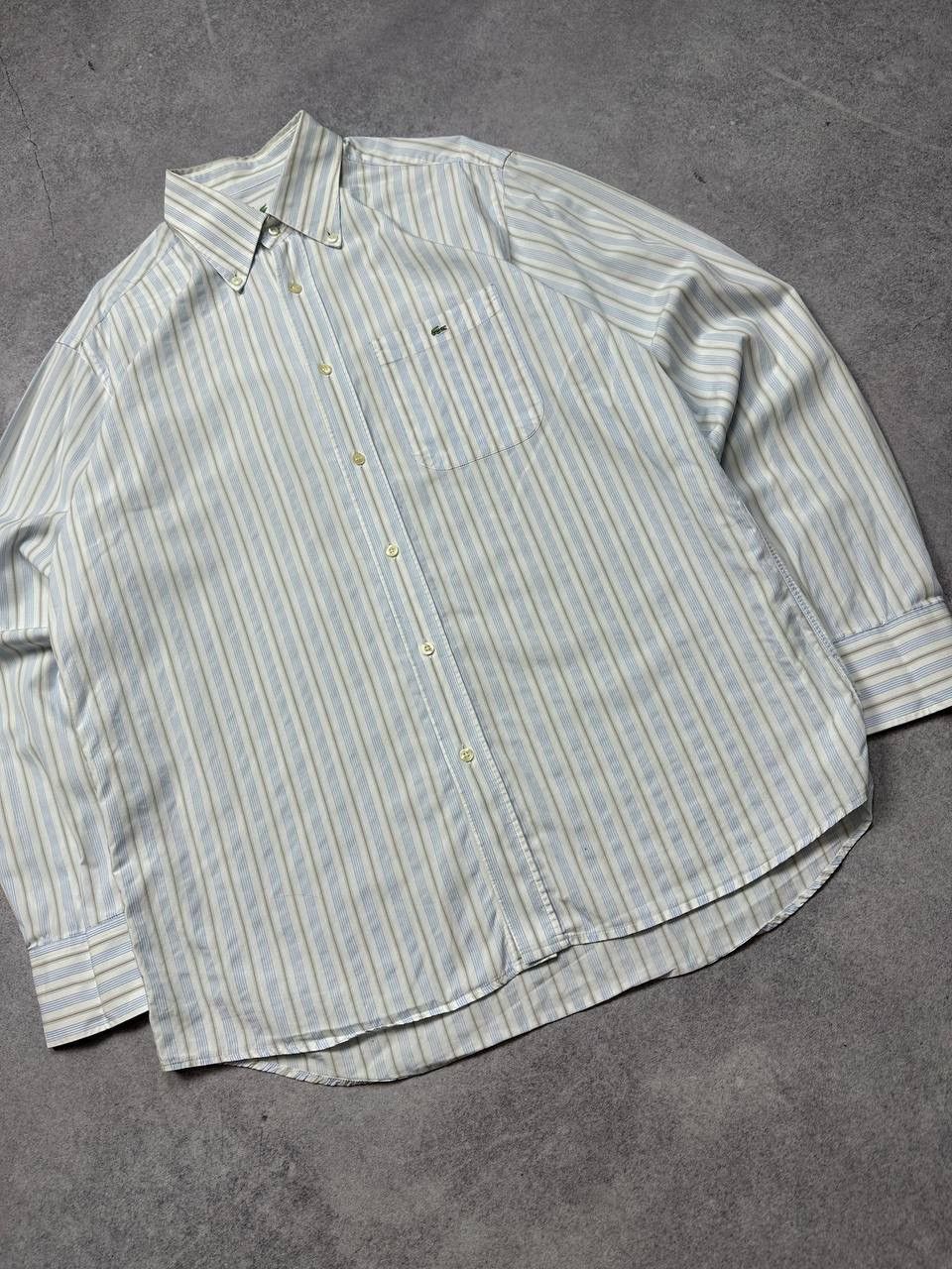 Lacoste Vintage Lacoste Shirt, Size 42 (L) – Classic French Preppy Size US L / EU 52-54 / 3 - 3 Thumbnail