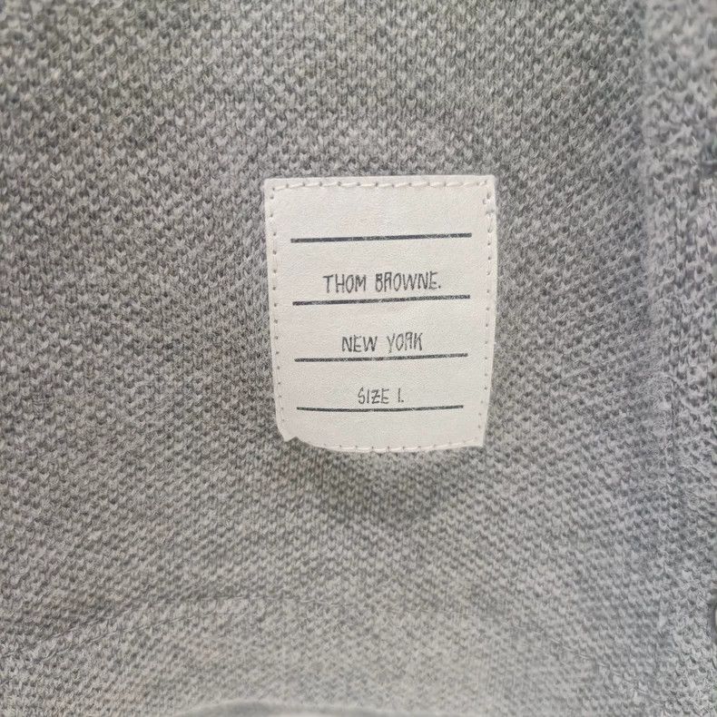 Thom Browne Thom Browne Round collar long sleeve hoodie Size L / US 10 / IT 46 - 6 Thumbnail
