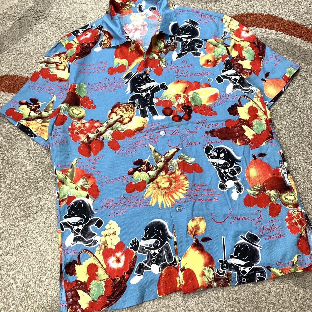 Vintage ficce uomo short shirt vintage japanese brand Size US L / EU 52-54 / 3 - 3 Thumbnail