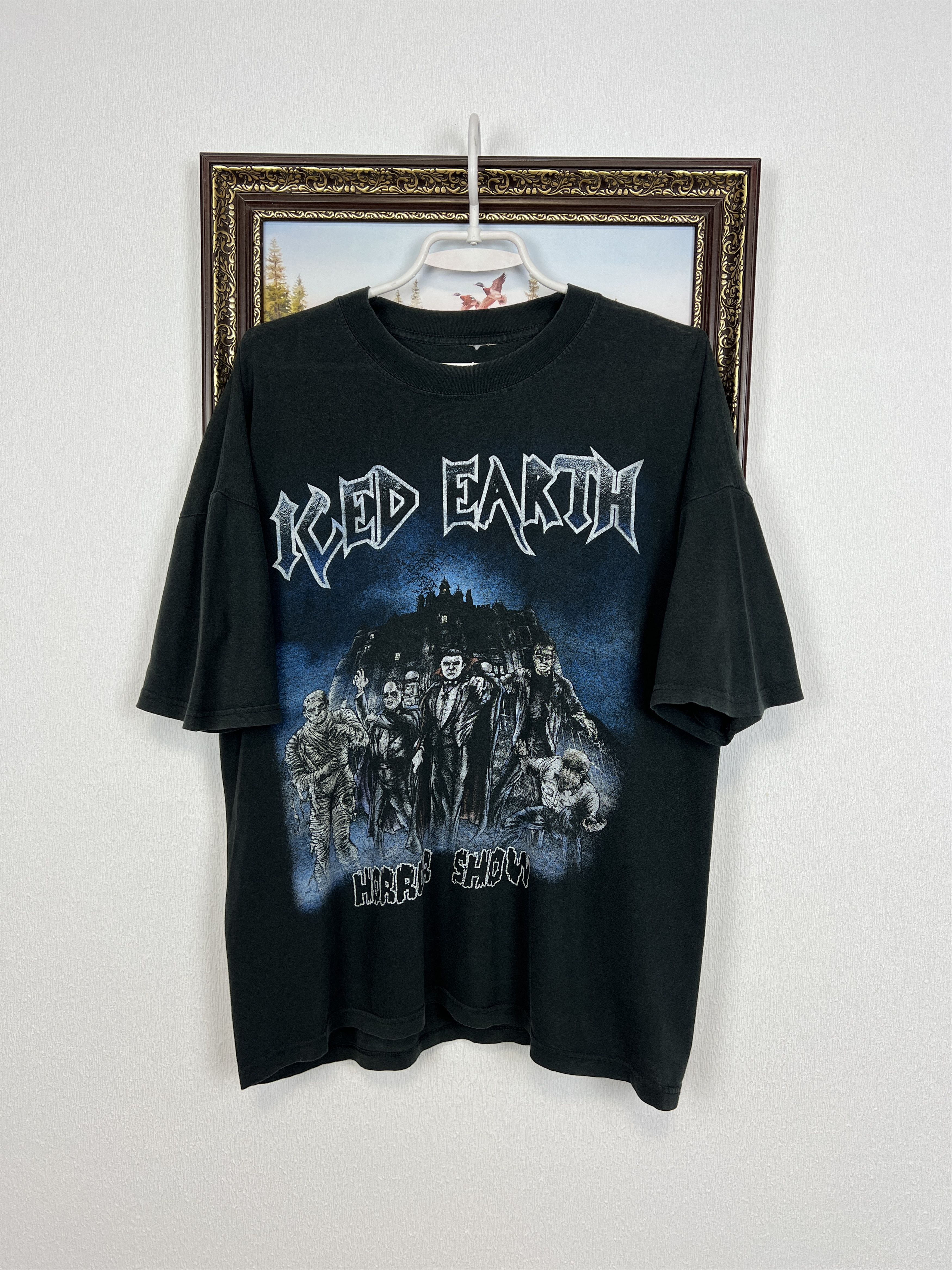 Vintage Vintage ICED EARTH Horror Show Shirt Band Tee Hype Size US M / EU 48-50 / 2 - 2 Thumbnail