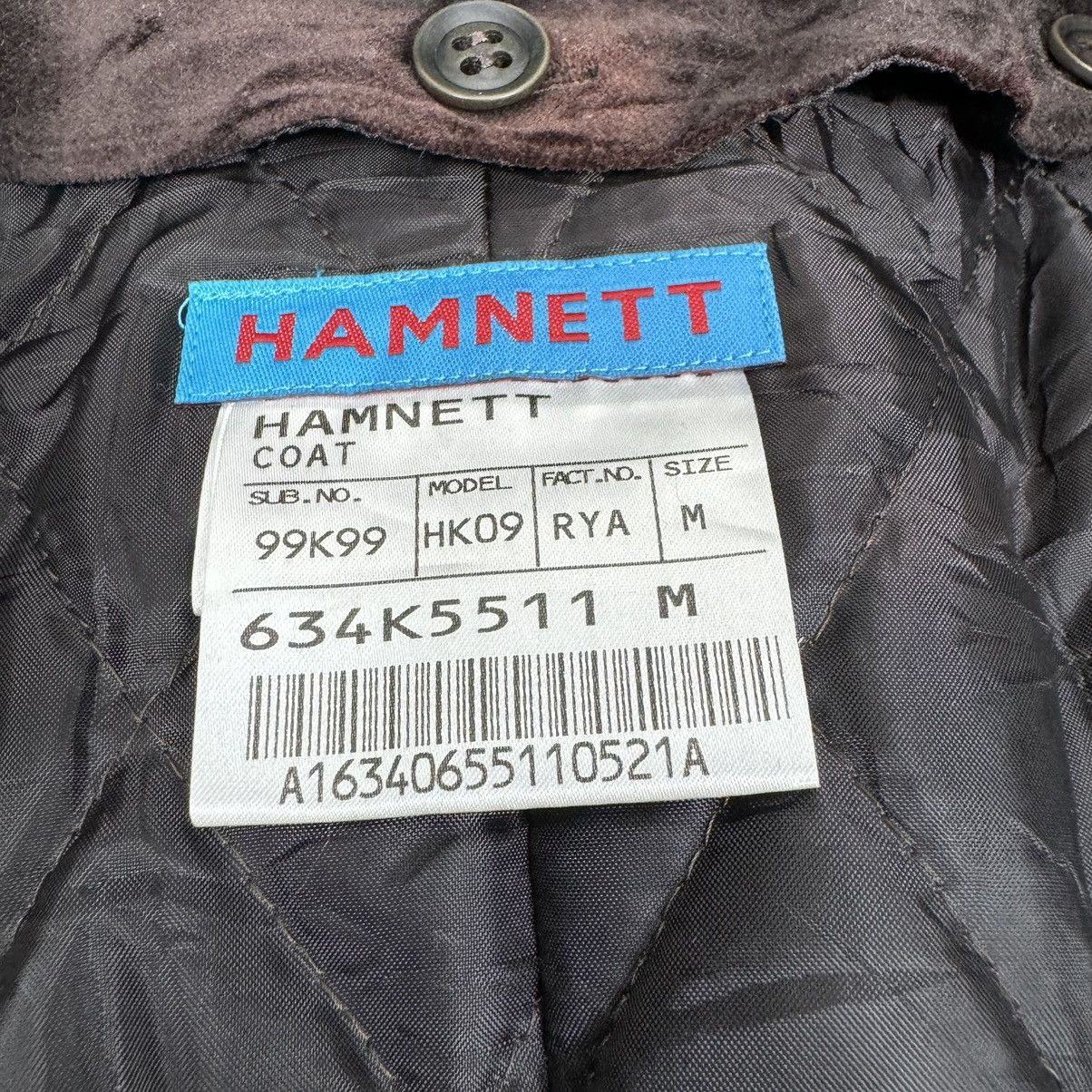 Katharine Hamnett London ☀️HAMNETT DOUBLE BREASTED BUTTON FUT COLLAR COAT JACKET Size M / US 6-8 / IT 42-44 - 10 Thumbnail