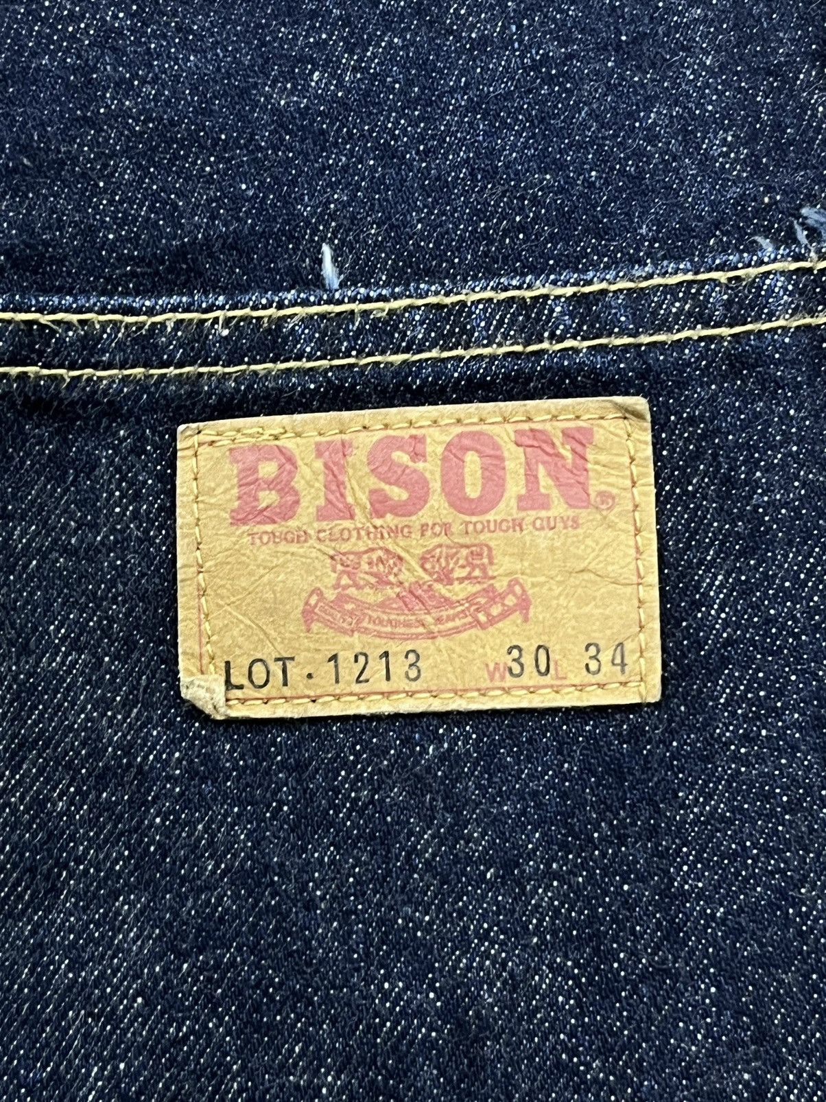 If Six Was Nine × Le Grande Bleu (L.G.B.) 🔥70’s ULTRA FLARE🔥BISON Vintage Buttonfly Bush Pants Size 28" / US 6 / IT 42 - 8 Thumbnail