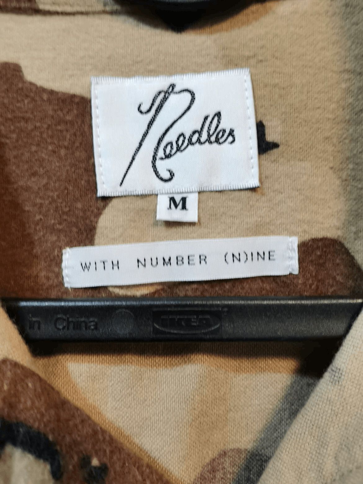 Number (N)ine Number Nine x Needles Camo Shirt Jacket-2508 Size US M / EU 48-50 / 2 - 4 Thumbnail