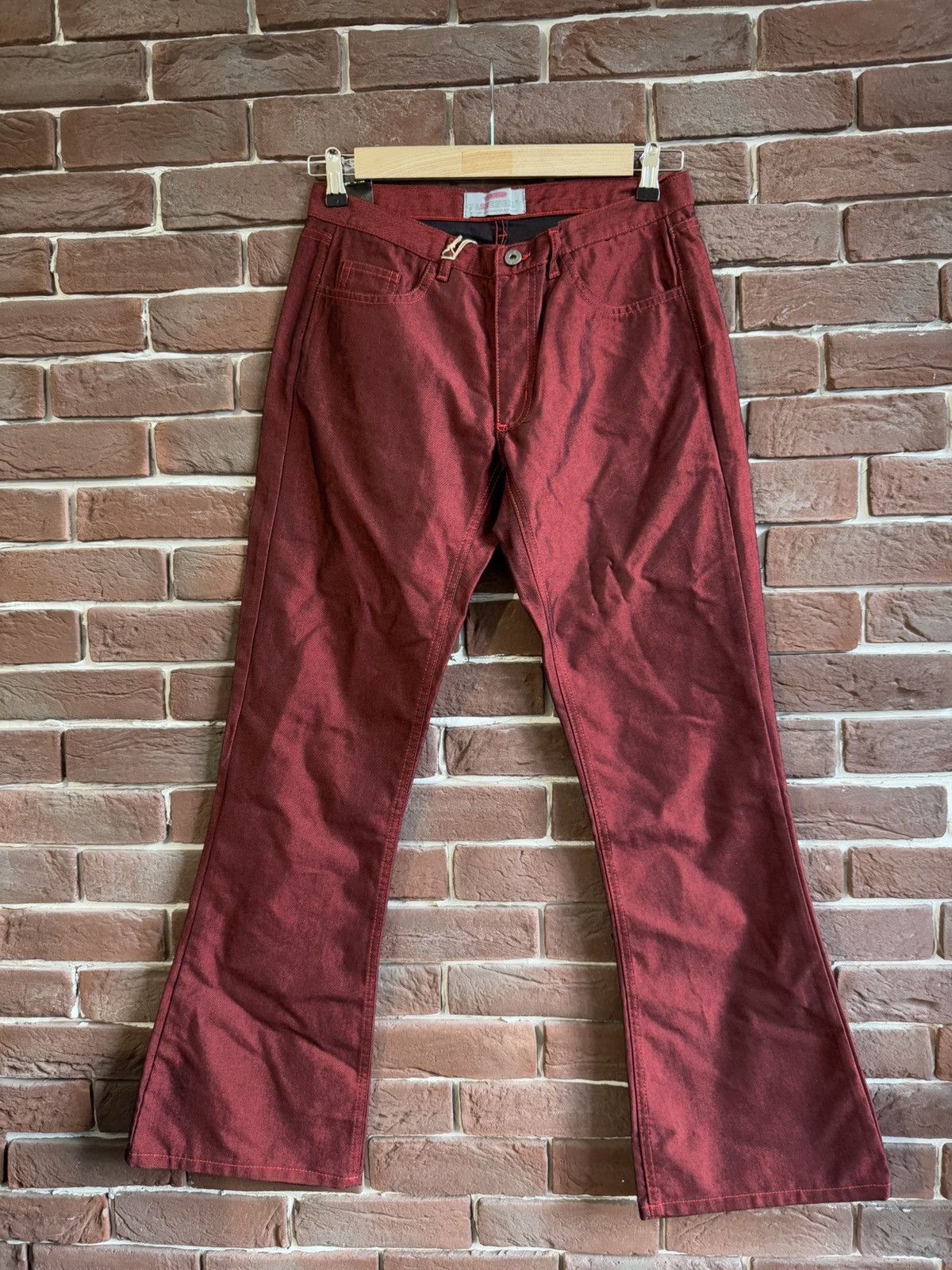 Rare Y2K Passenge Cyber flared Rave Hip Hop Rap Pants Grail